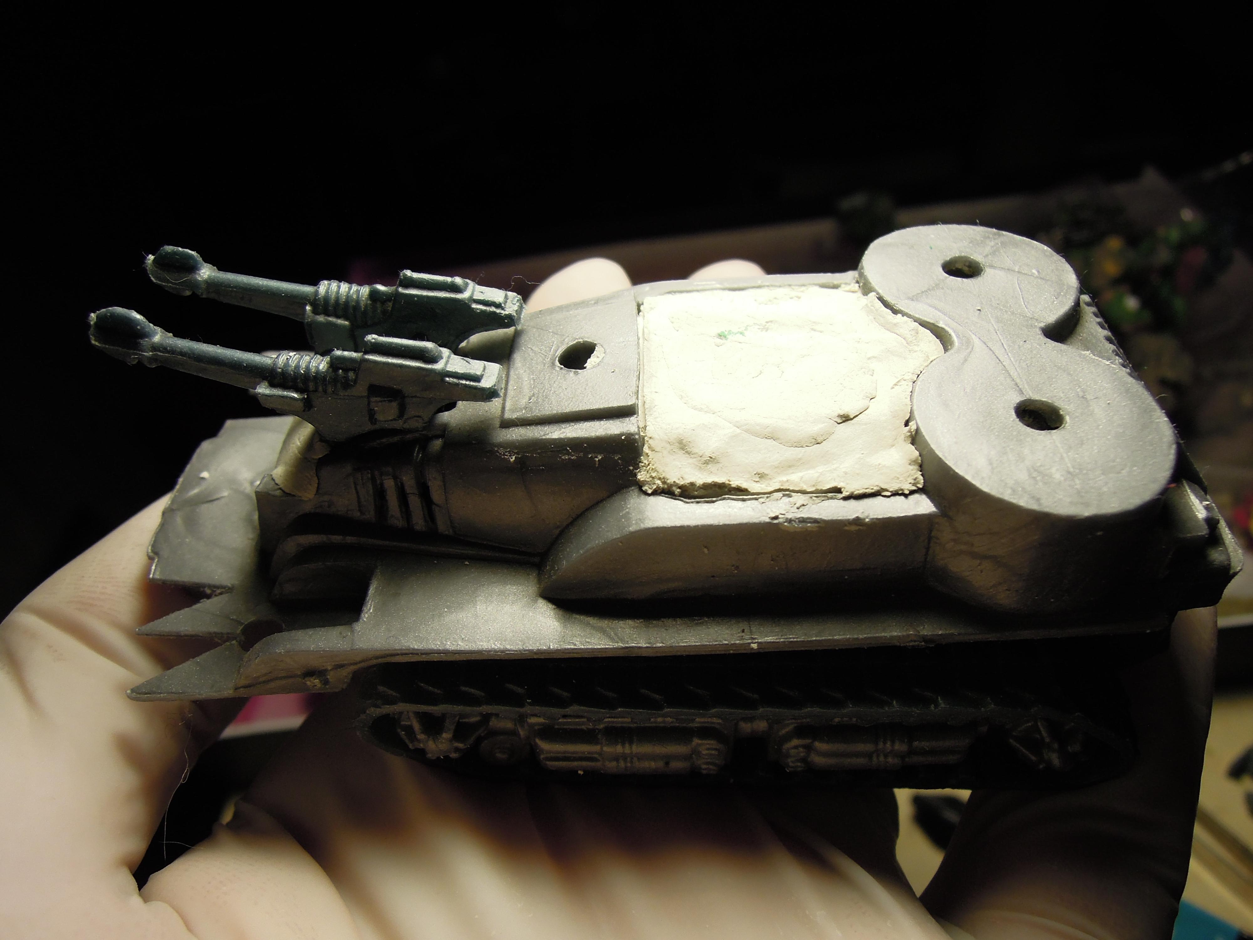 Armored Vehicle, Blood Pact, Chaos, Conversion, Daemon Engine, Heavy Support, Heresy, Laser, Scratch Build, Tank, Technolog, Tehnolog, Warhammer 40,000, Work In Progress