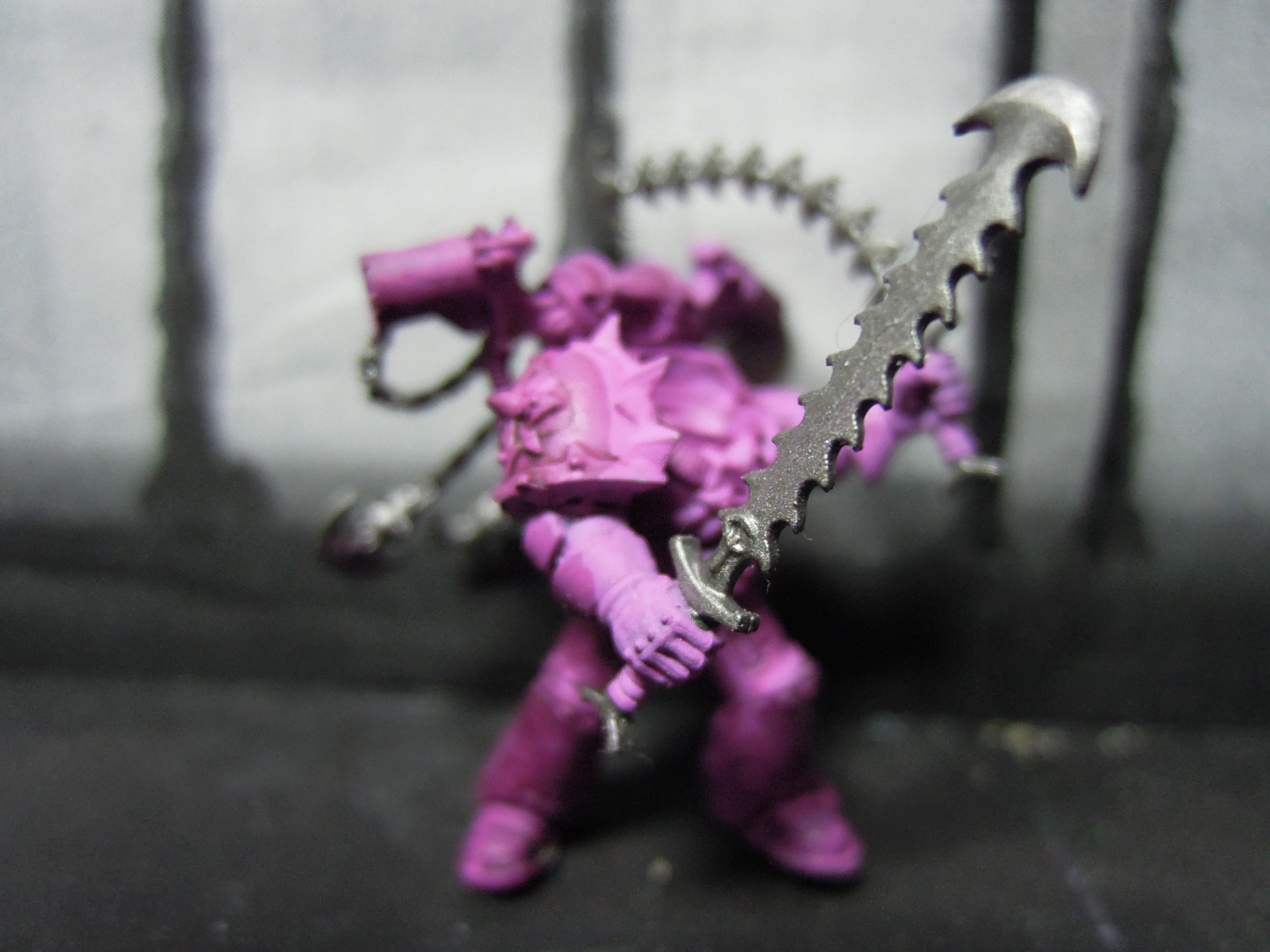 Chain, Chaos, Chaos Space Marines, Conversion, Duelist, Emperor's Children, Heresy, Heretic Astartes, Infantry, Kitbash, Perfection Or Death, Slaanesh, Sword Master, Swords, Traitor Legions, Warhammer 40,000, Work In Progress