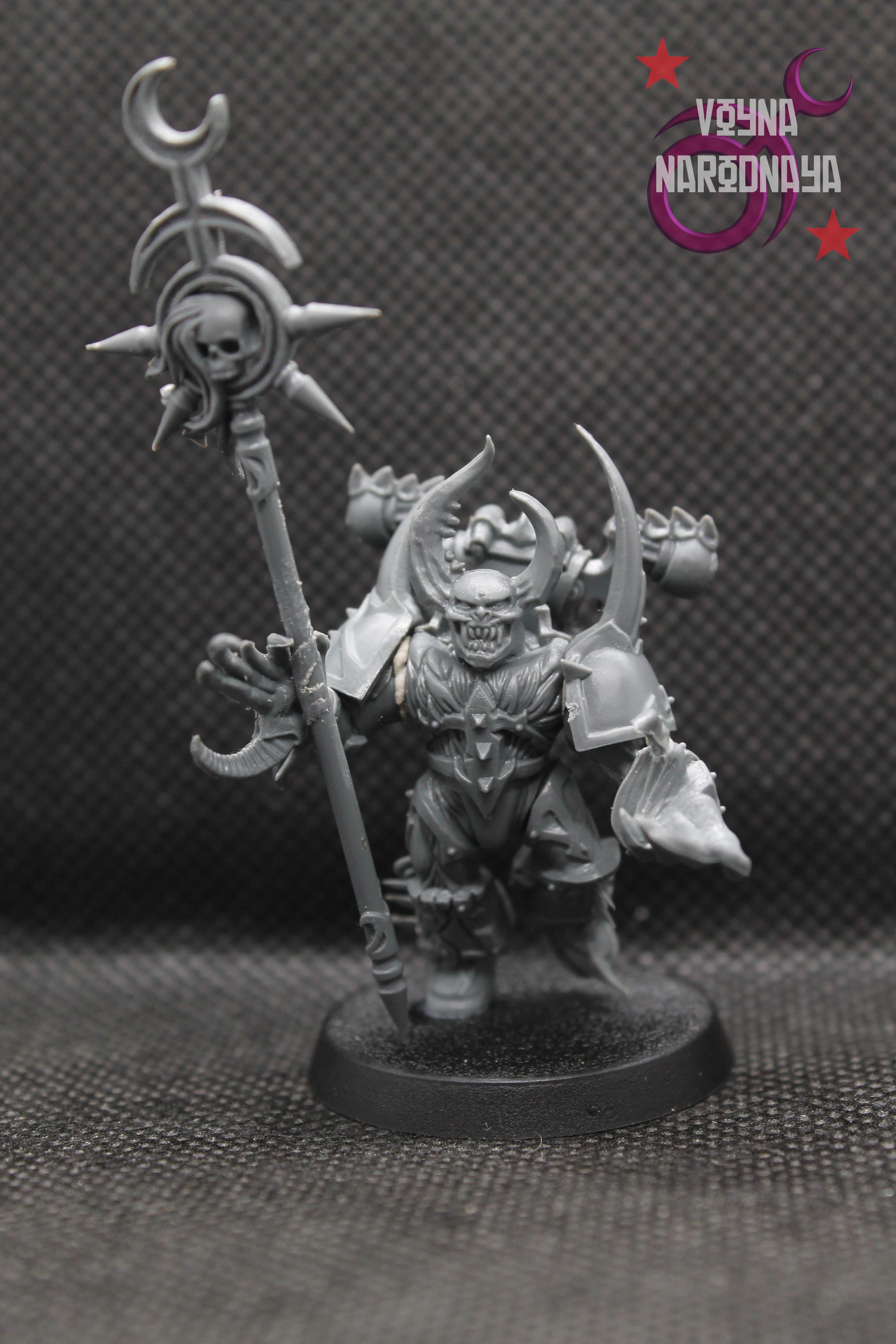 Chaos Space Marines, Emperor's Children, Heretic Astartes, Sorceror