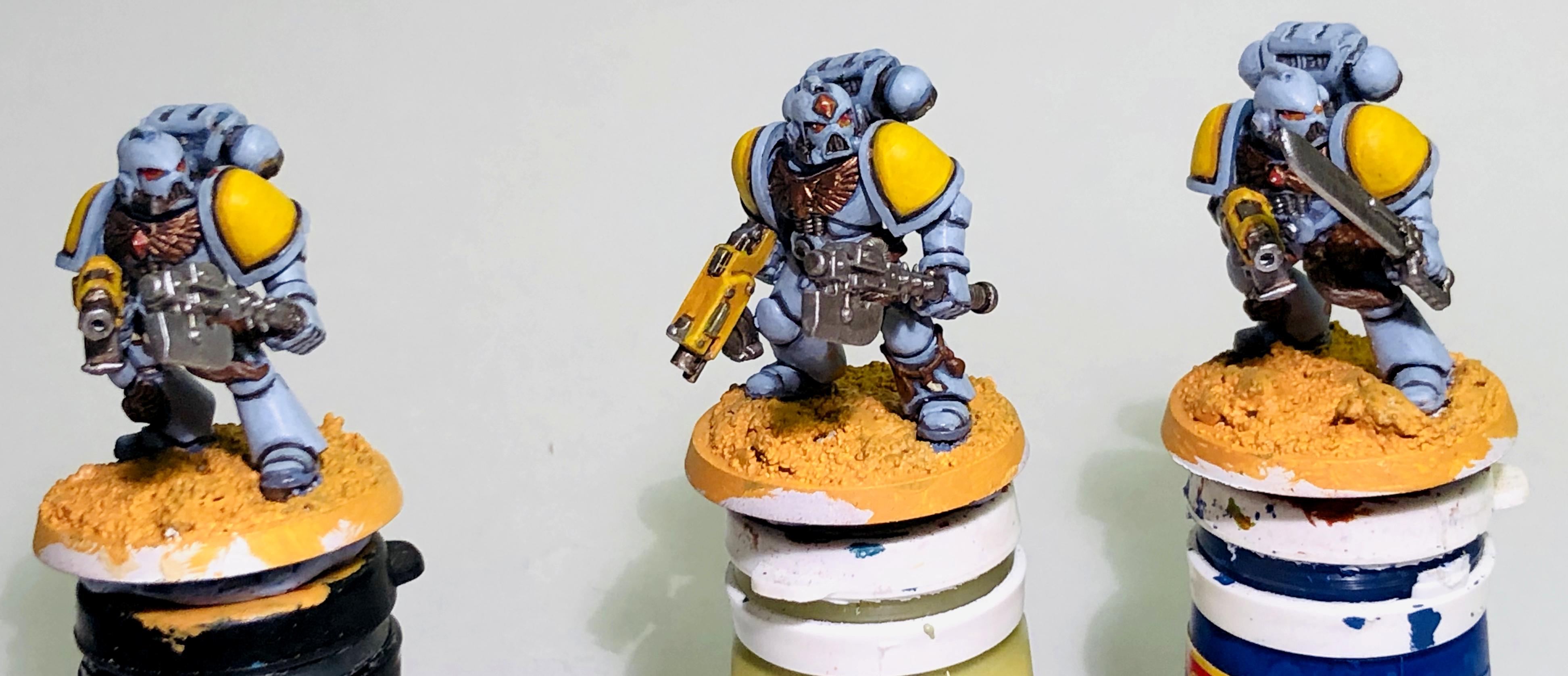 2nd Edition, Space Marines, Space Wolves, Work In Progress