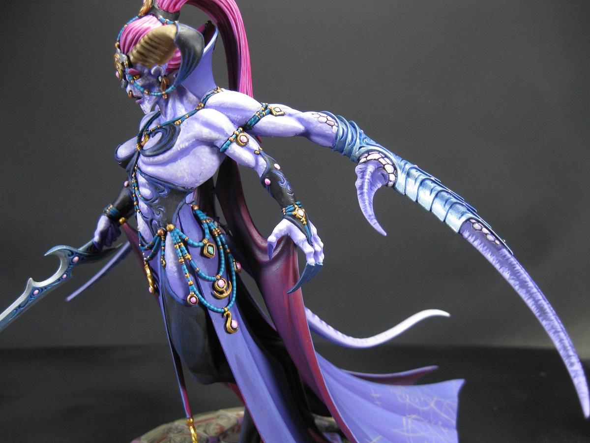 Carrero Arts, Carreroarts, Keeper Of Secrets, Miniature Painting, Painted Miniature, Painted Warhammer, Pro Painted, Pro Painted Miniature, Slaanesh, Warhammer Aos, Warhammer Fantasy, Warhammer Painted Miniature, Warhammer Painting