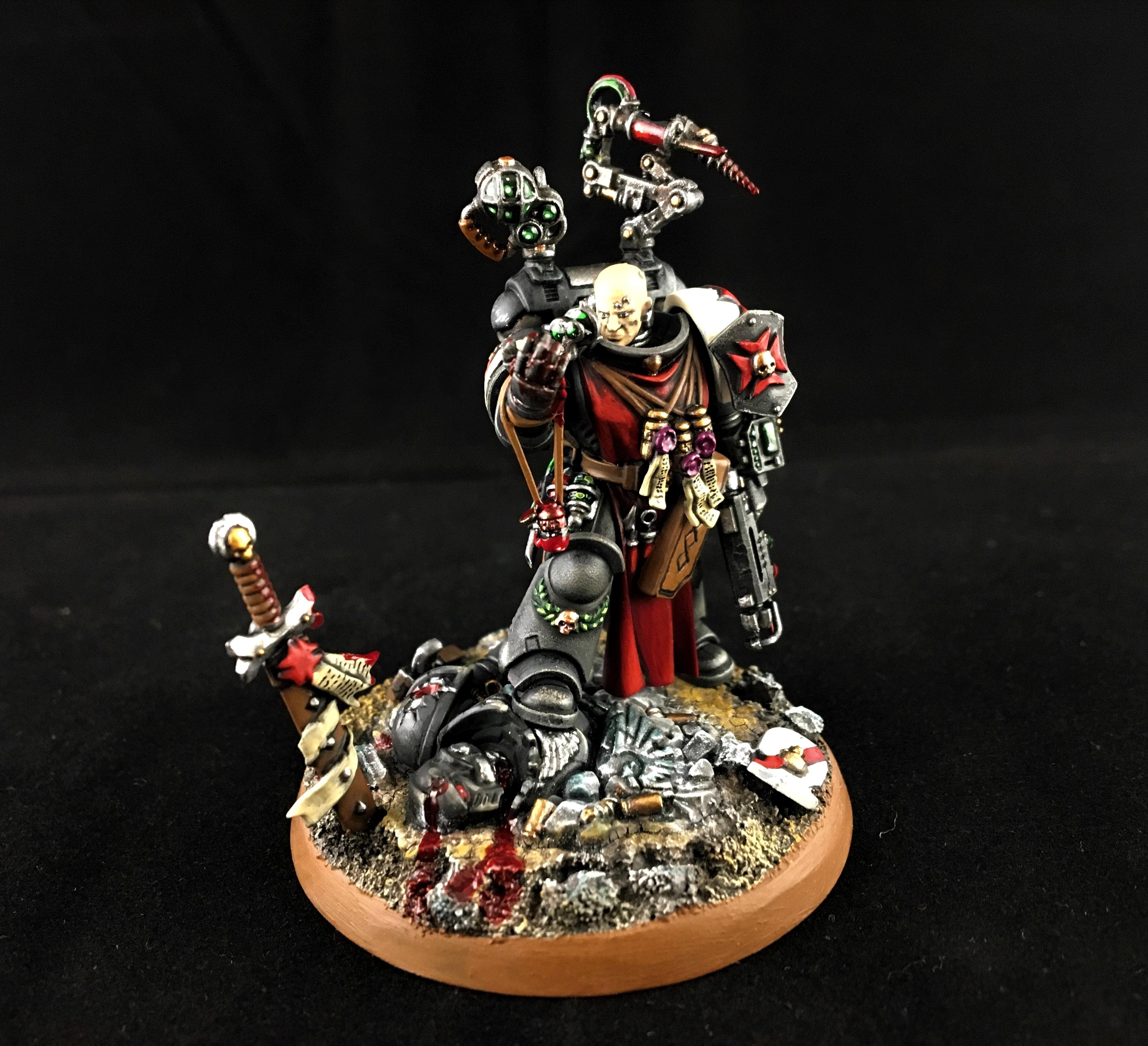 Apothecary, Black Templar Apothecary, Black Templars, Primaris Apothecary
