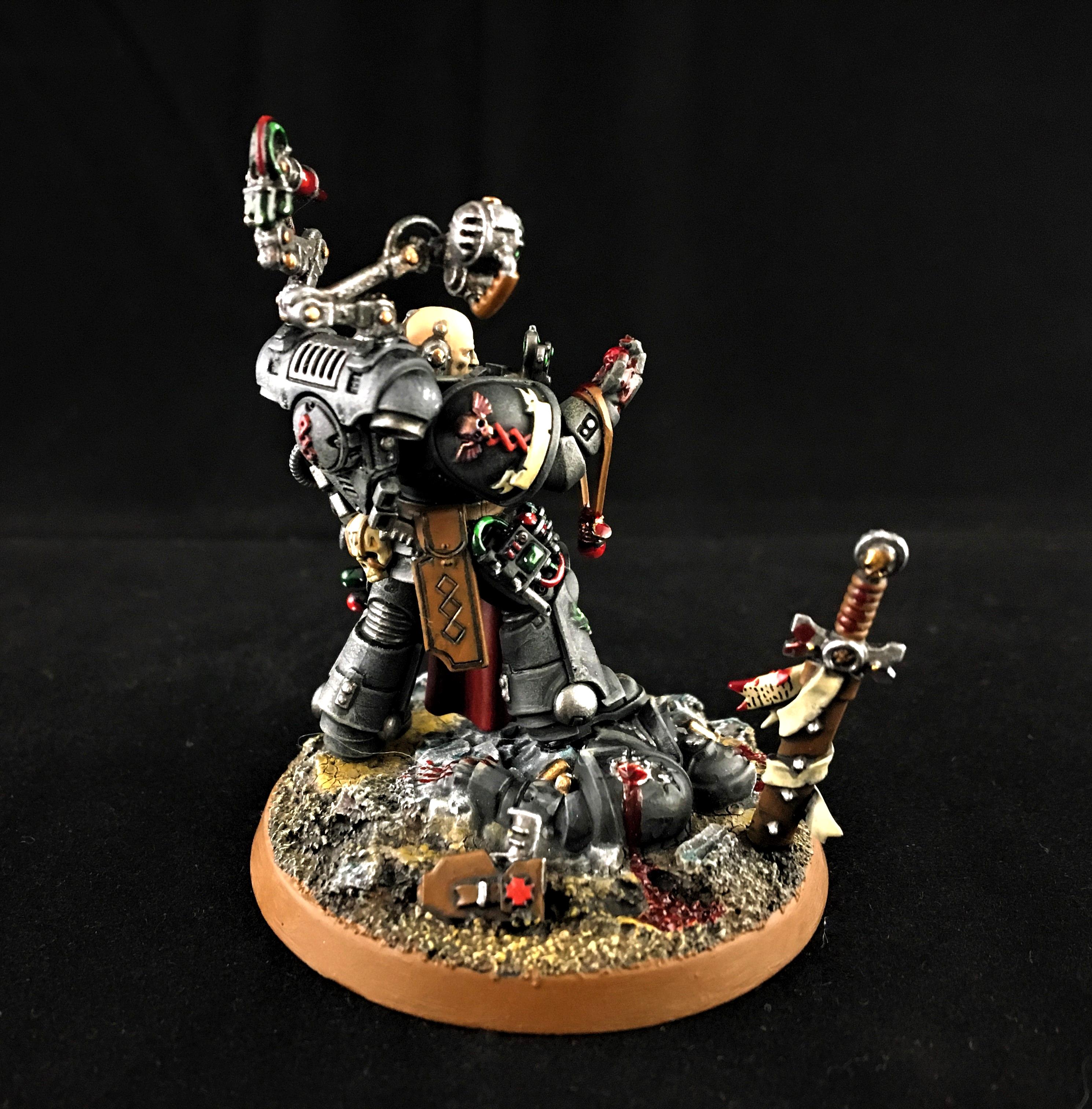 Apothecary, Black Templar Apothecary, Black Templars, Primaris Apothecary