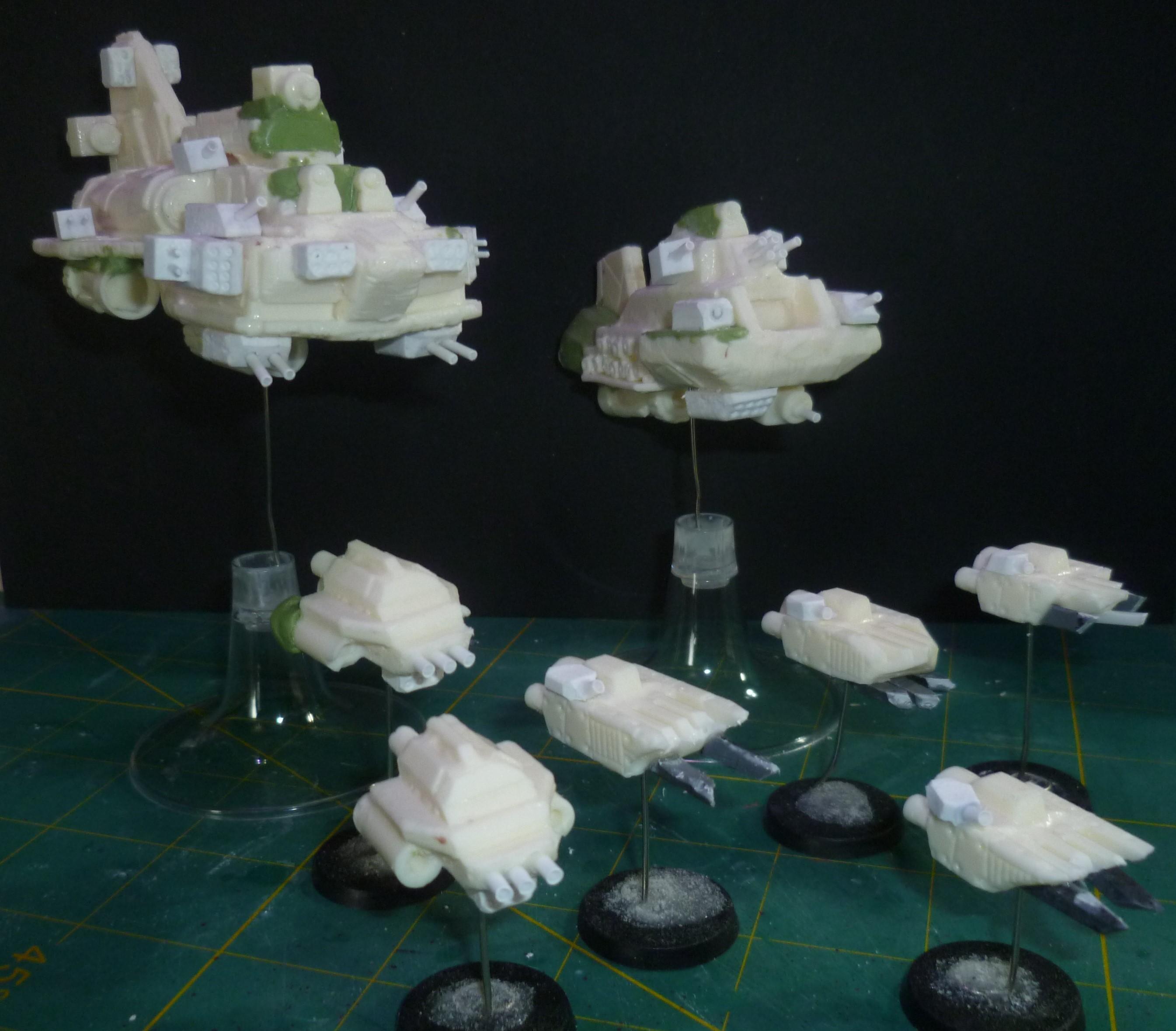 Battlefleet Gothic, Orks, Spaceships