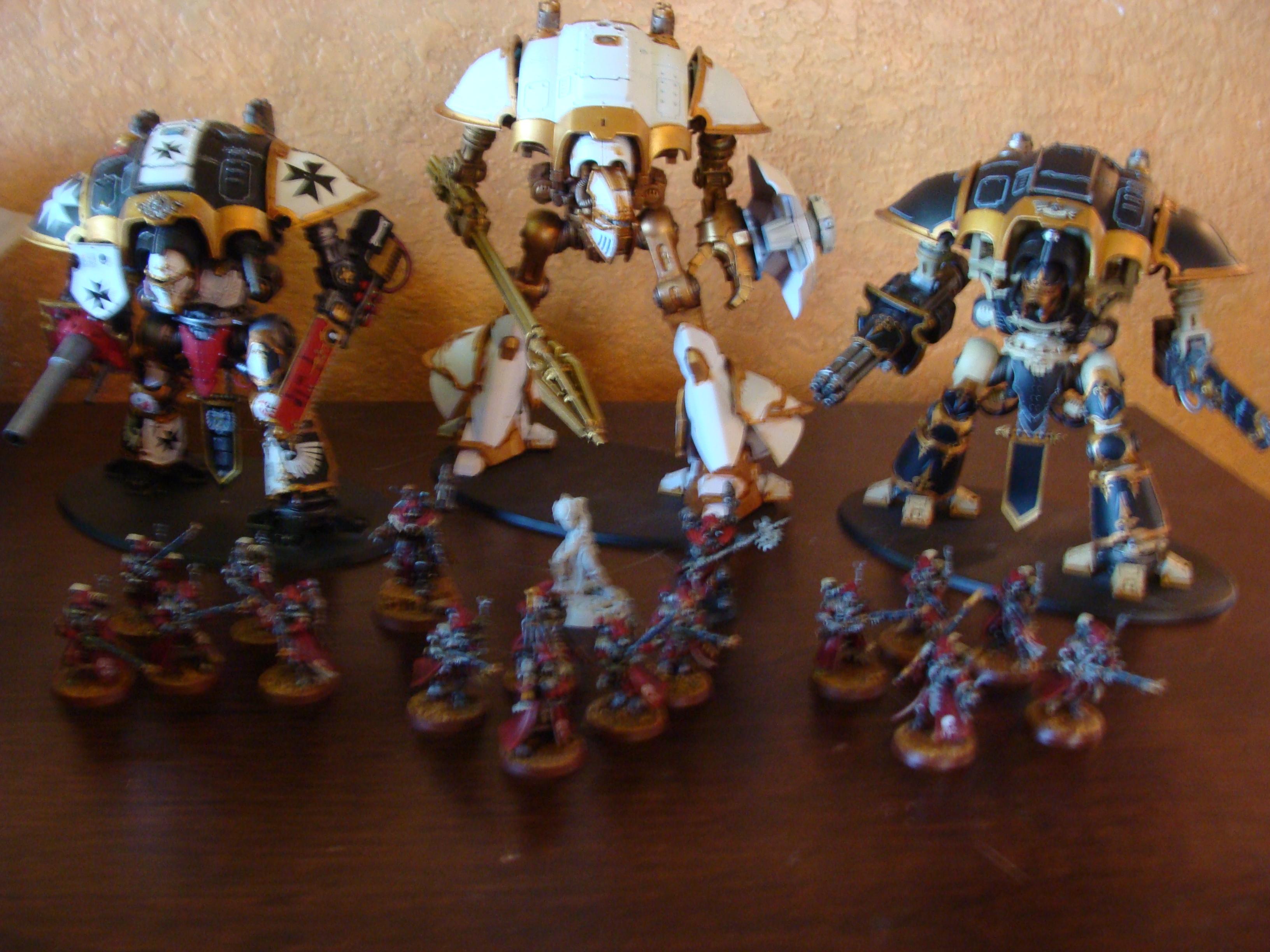 Admech, Battle Report, Imperial Knight, Mechanicum, Orks