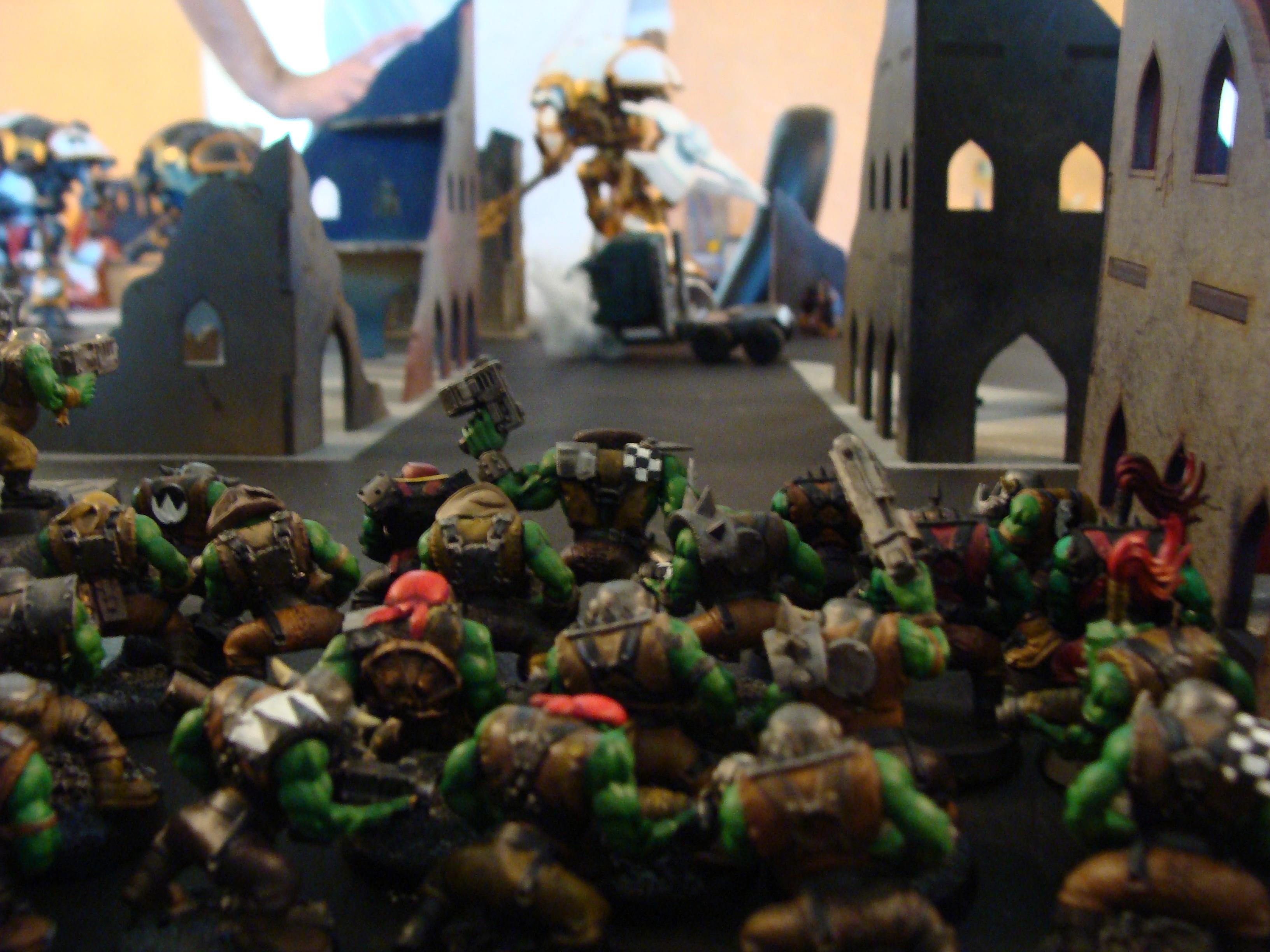 Admech, Battle Report, Imperial Knight, Mechanicum, Orks