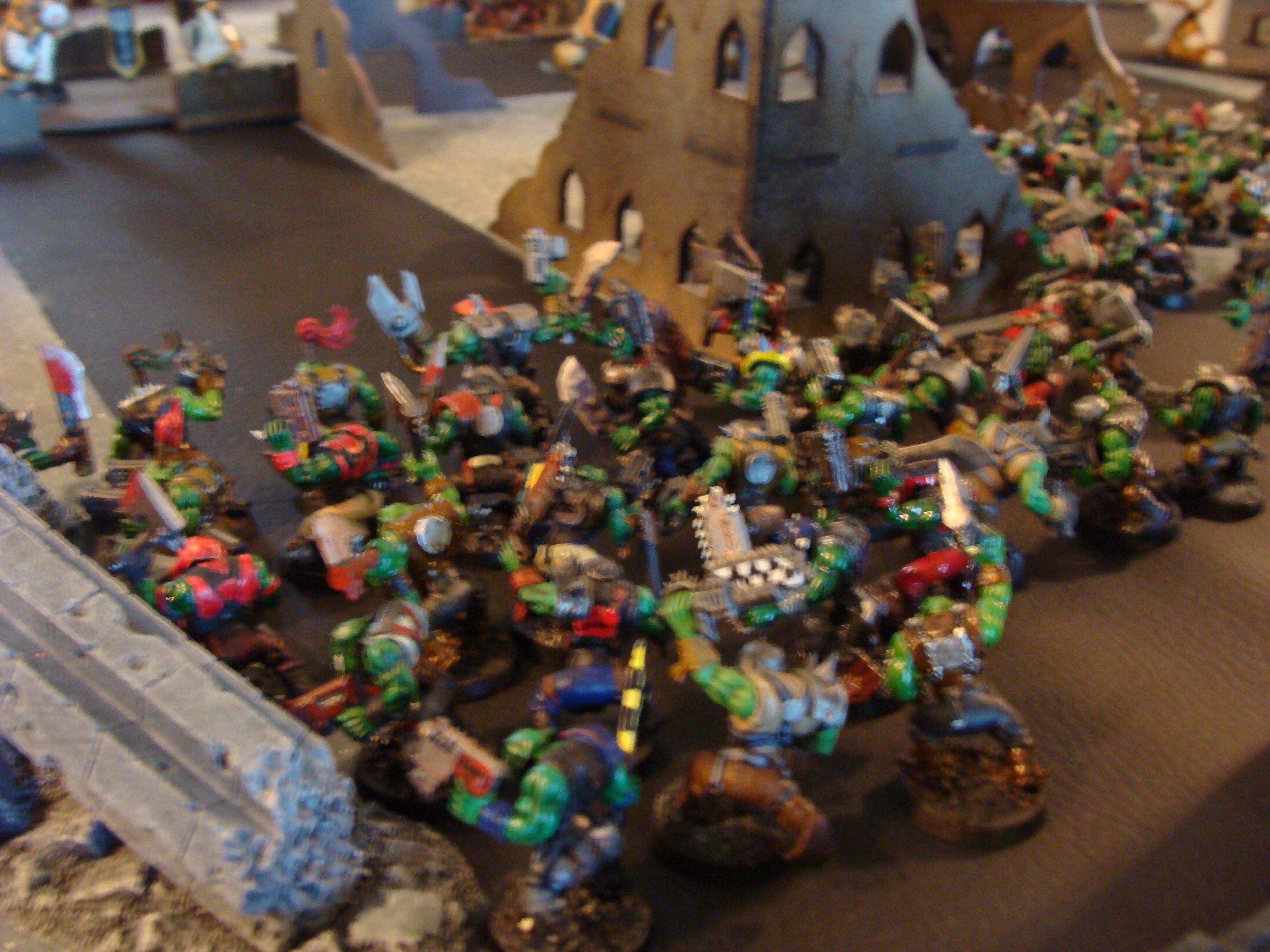 Admech, Battle Report, Imperial Knight, Mechanicum, Orks