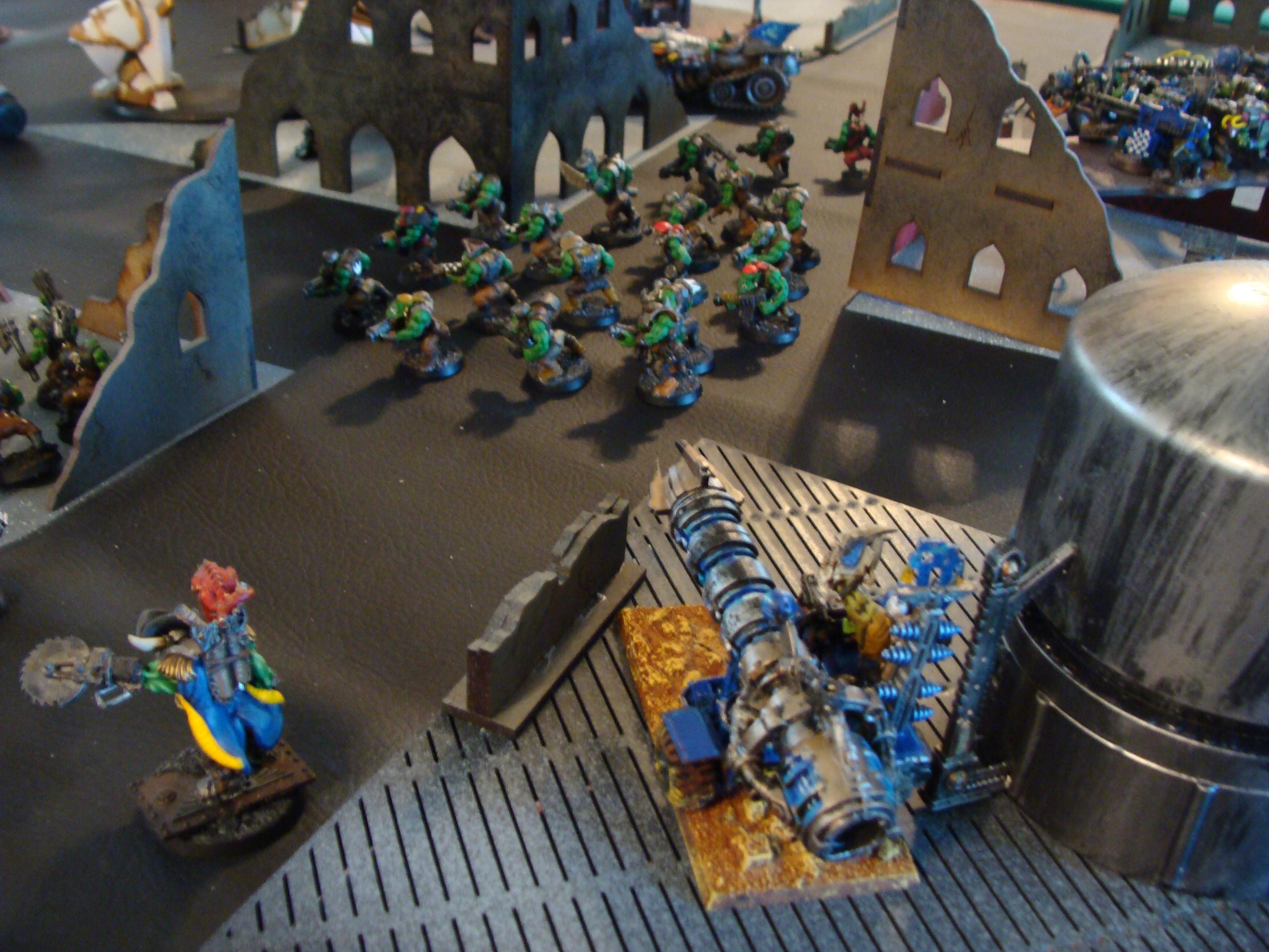Admech, Battle Report, Imperial Knight, Mechanicum, Orks