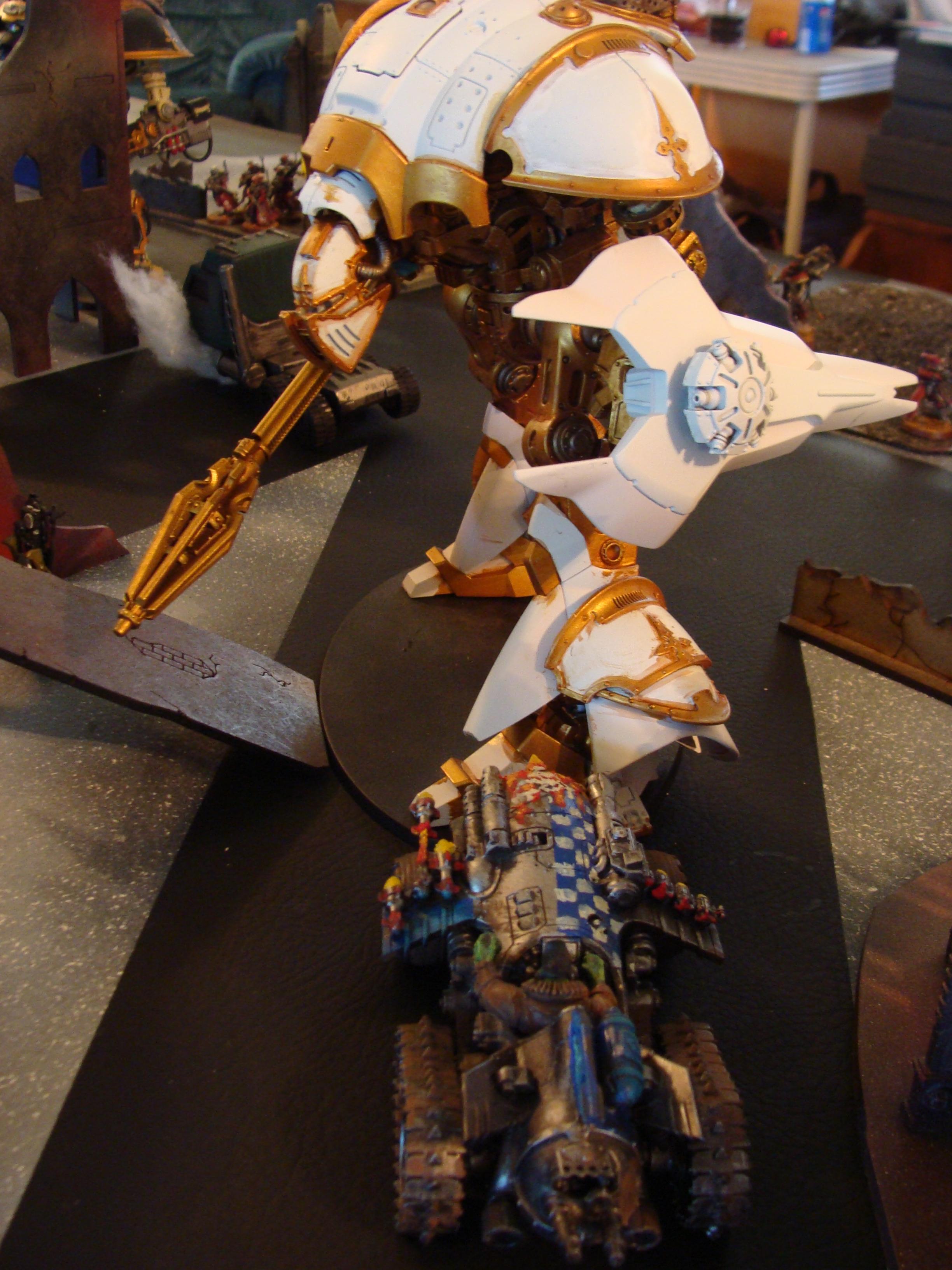 Admech, Battle Report, Imperial Knight, Mechanicum, Orks