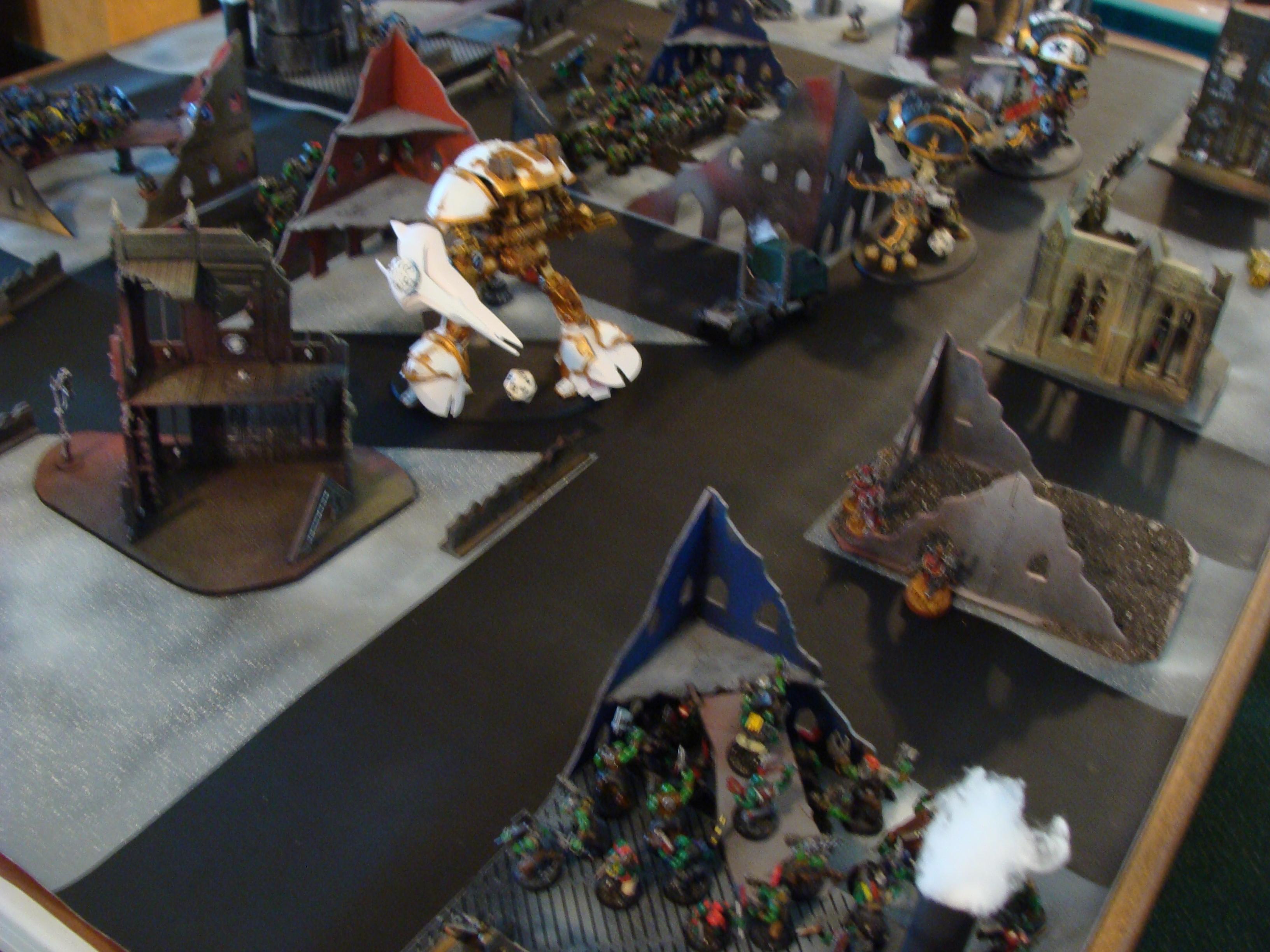 Admech, Battle Report, Imperial Knight, Mechanicum, Orks