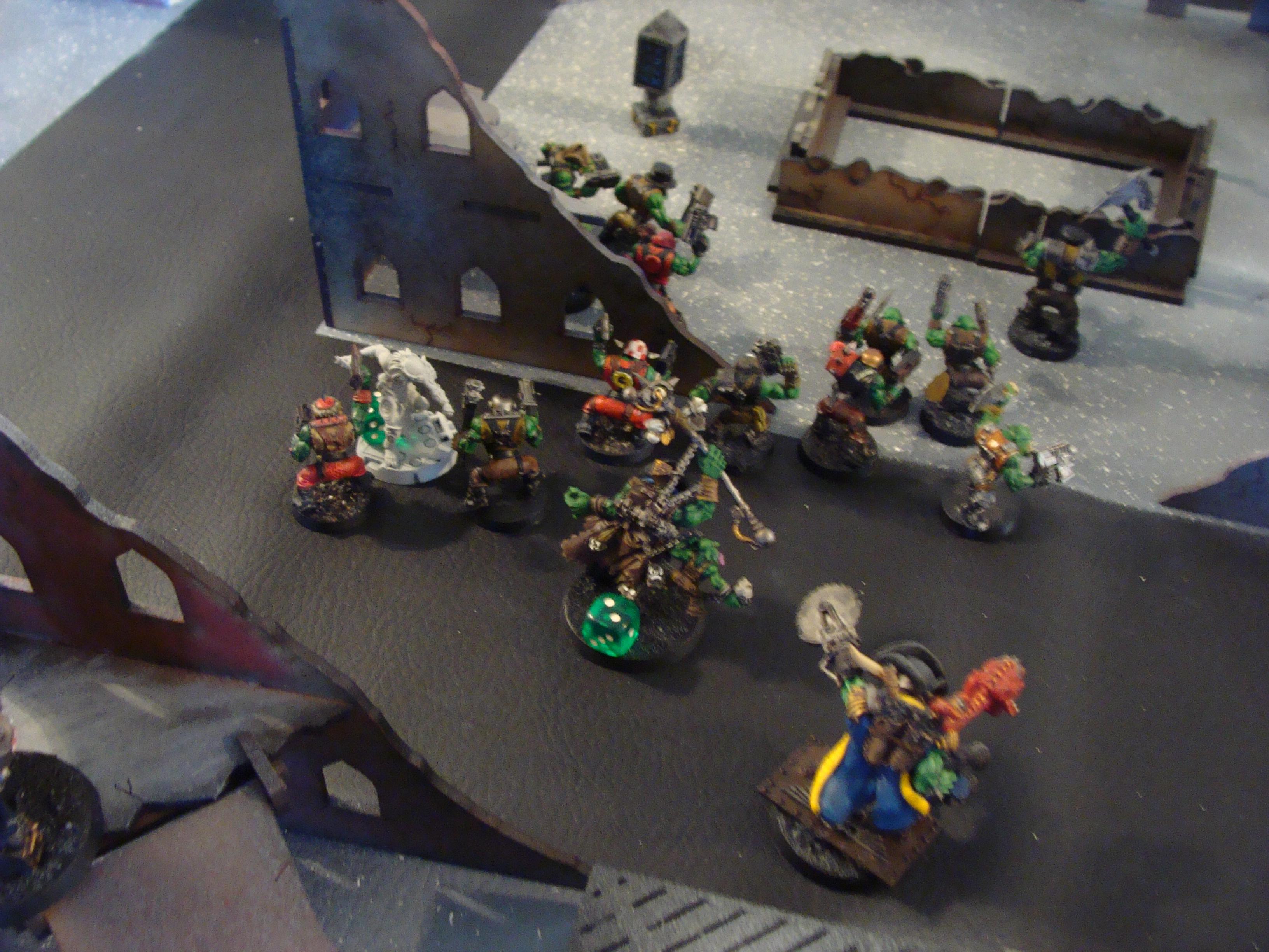 Admech, Battle Report, Imperial Knight, Mechanicum, Orks