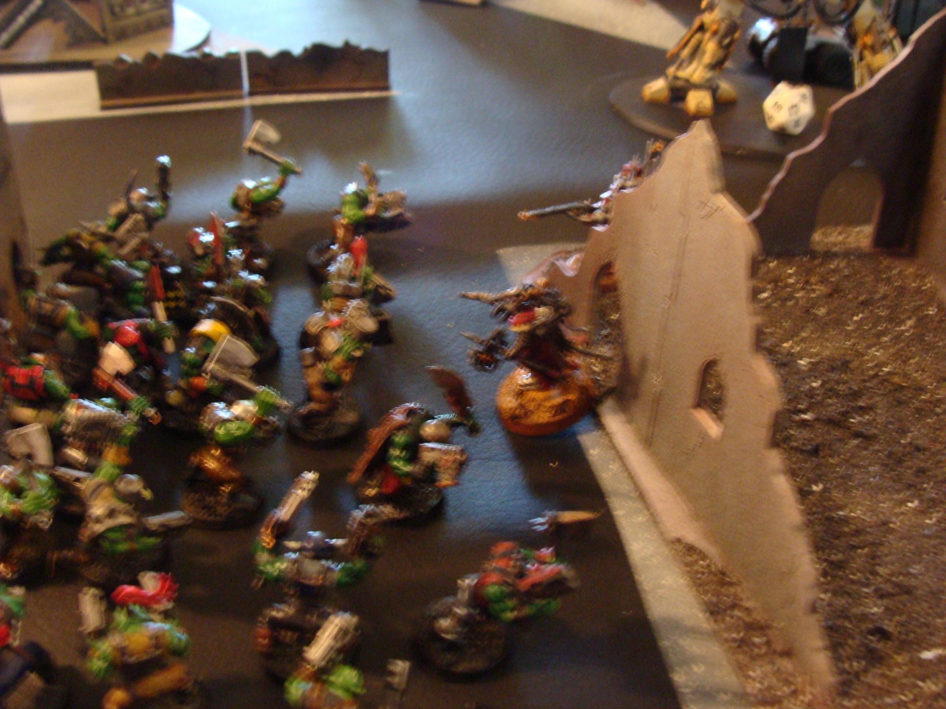 Admech, Battle Report, Imperial Knight, Mechanicum, Orks