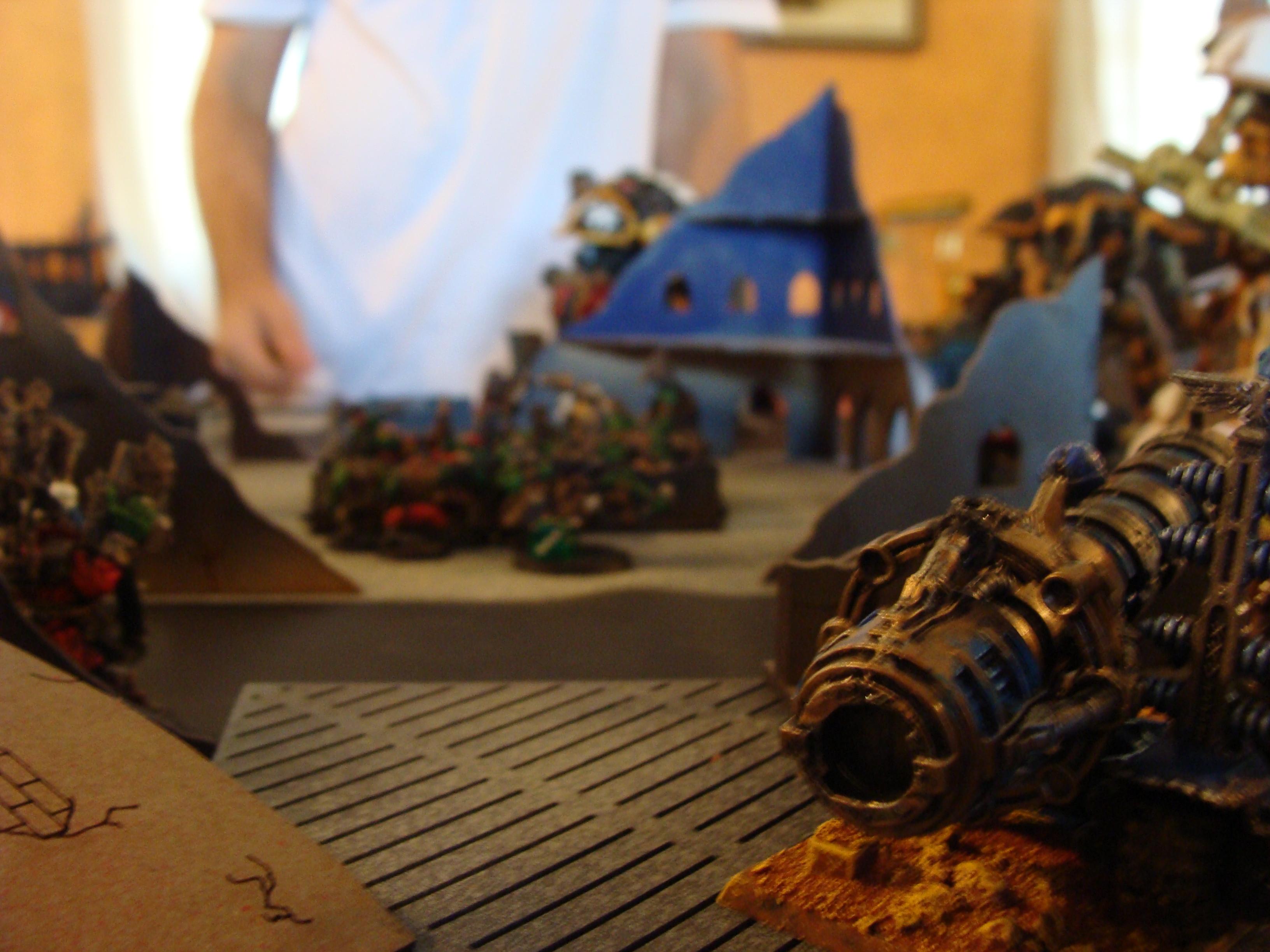 Admech, Battle Report, Imperial Knight, Mechanicum, Orks
