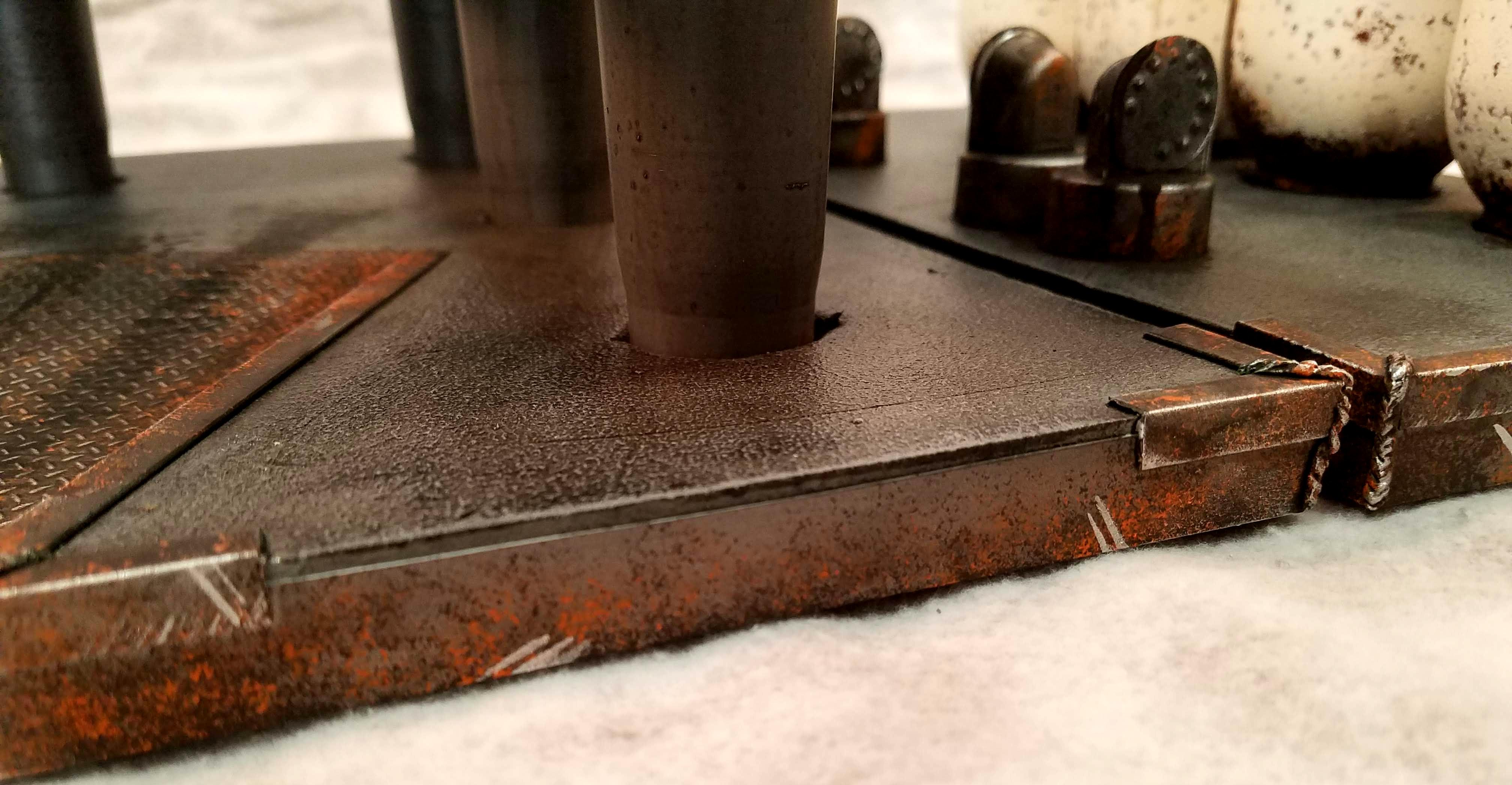 Mac's LoER Entry: welded corner detail