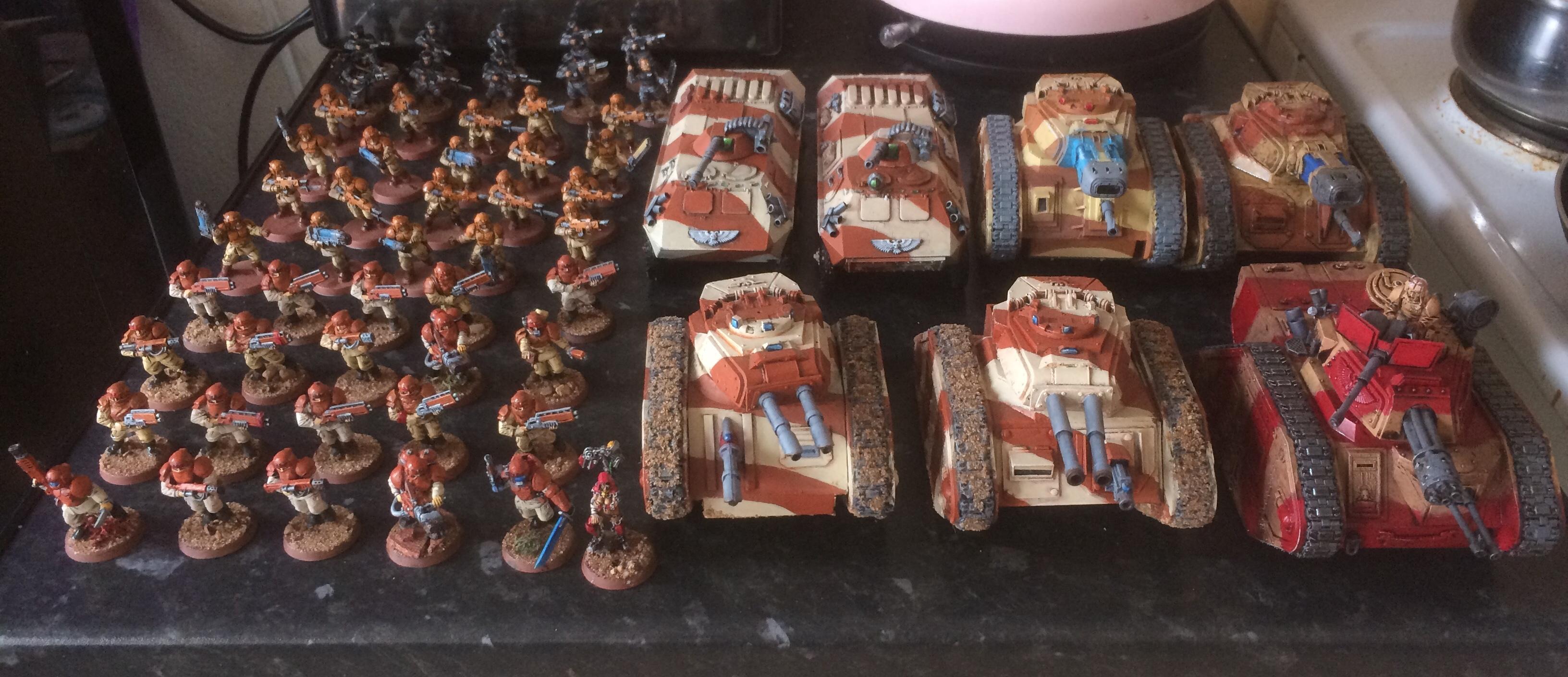 Imperial Guard, Current fieldable army 08/19