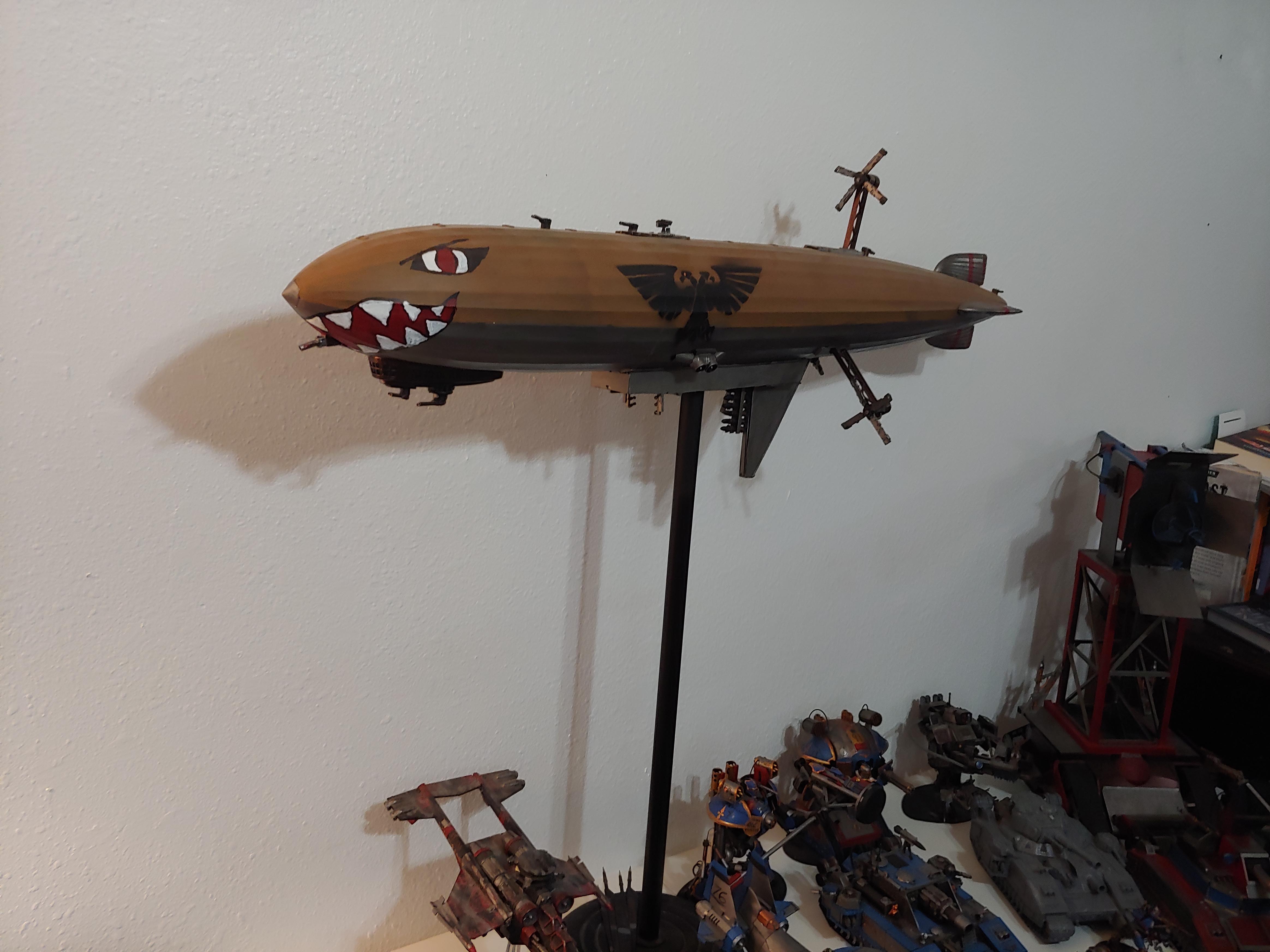 Airship, Blimp, Imperial Guard, Zeppelin