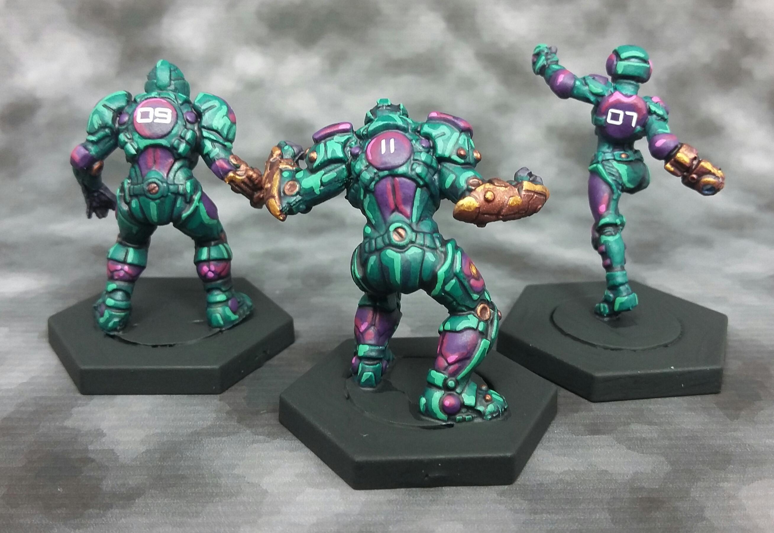 Dreadball, Mantic, Dreadball players