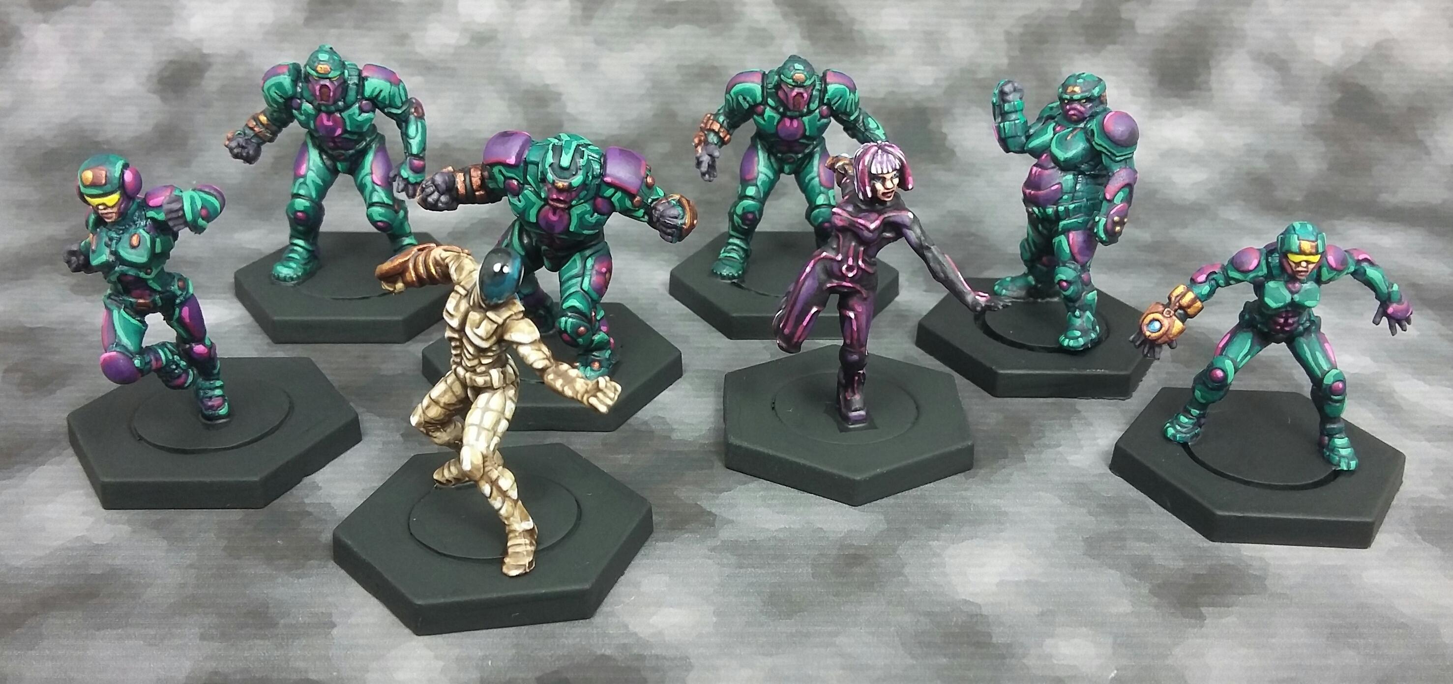 Dreadball, Mantic, The Lexxcorp Kryptonites