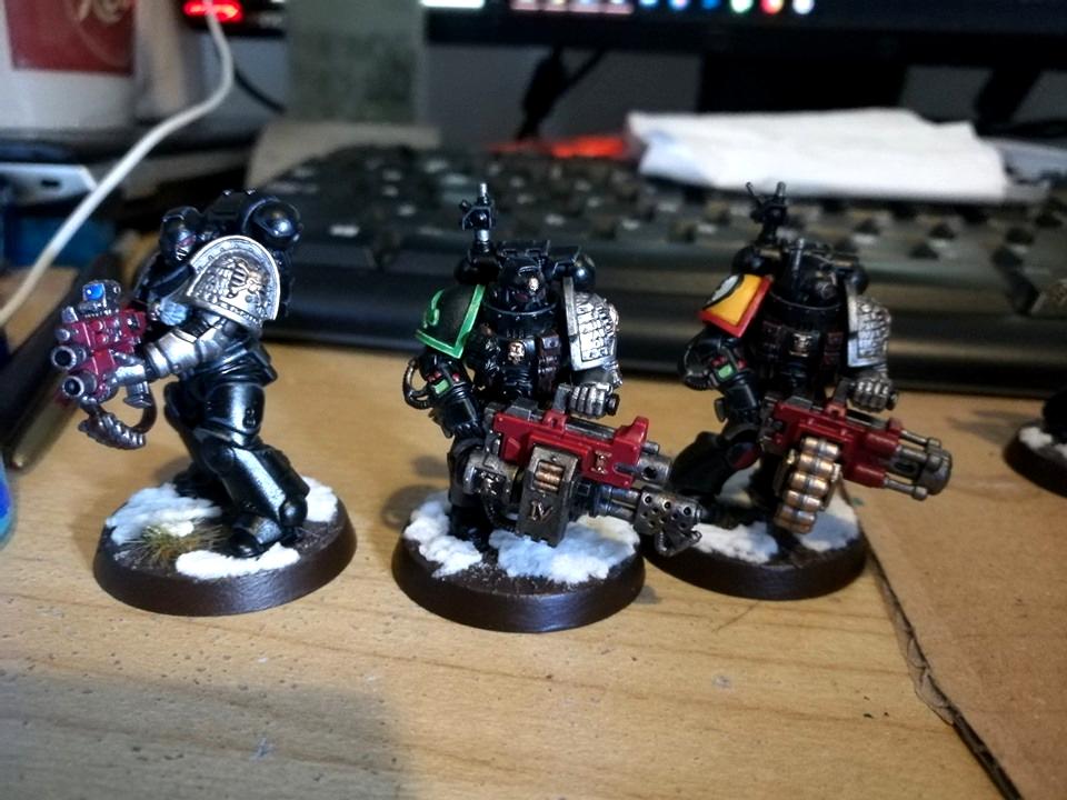 Deathwatch Kill Team members