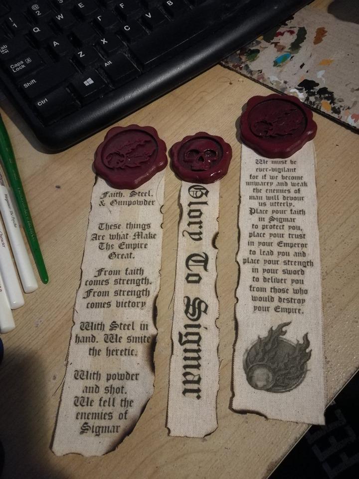 Sigmarite Seals