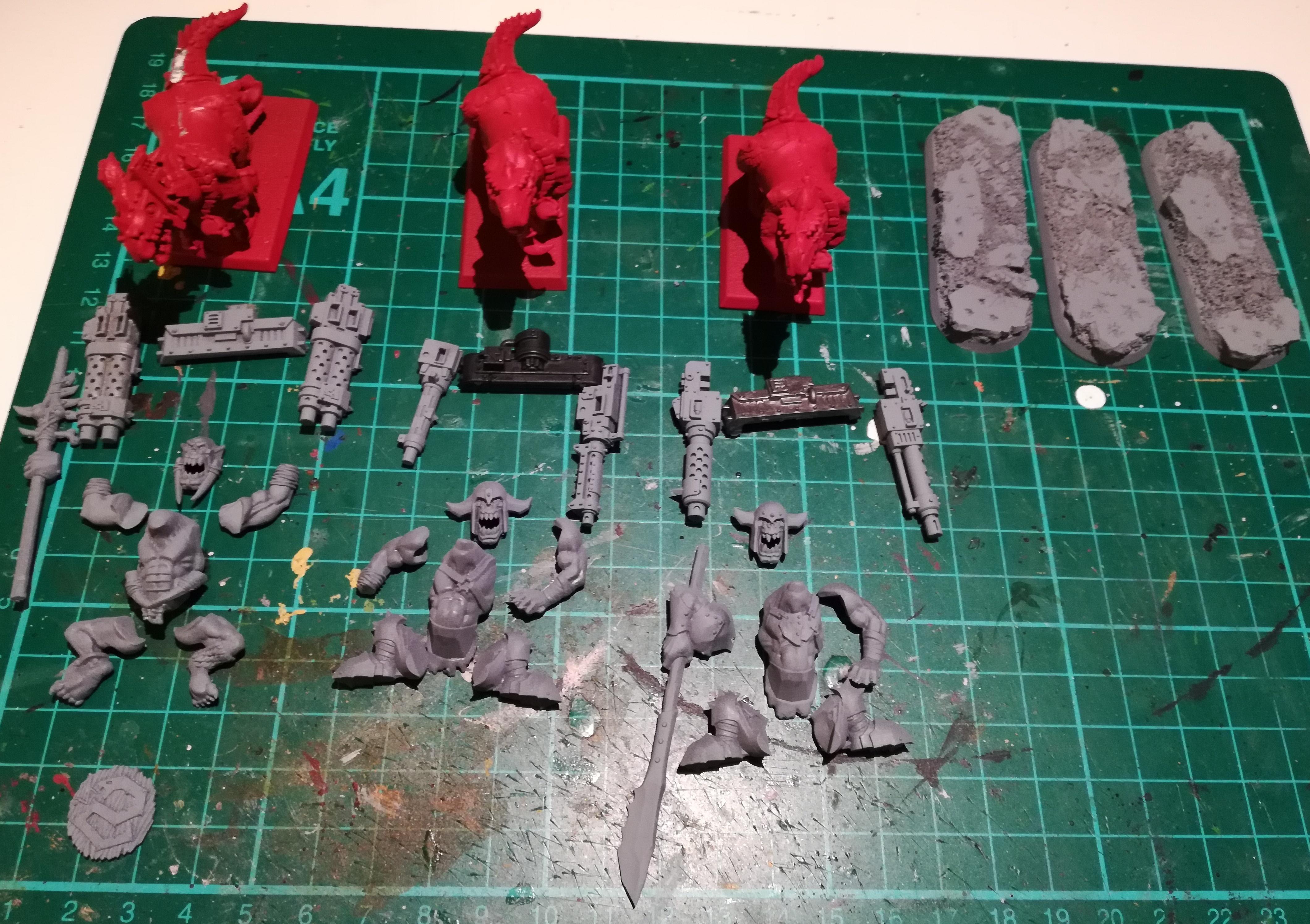 Cold One, Ork Cold One Riders, Orks, Savagae Ork, Snakebite