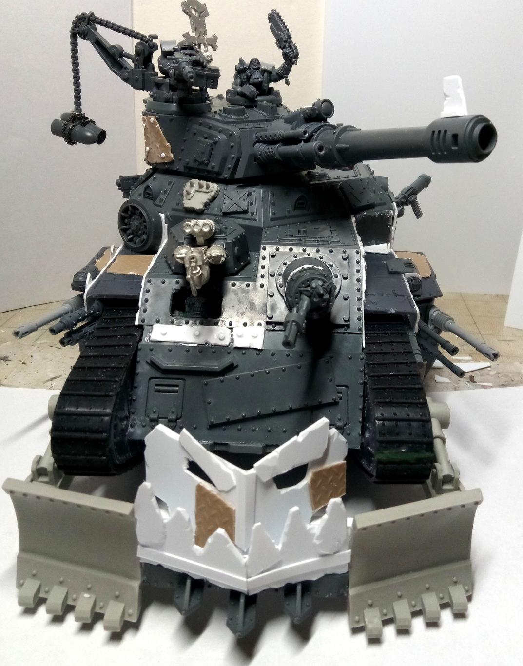 Kill Tank, Lord Of War, Orks, Super-heavy, Tank, Work In Progress