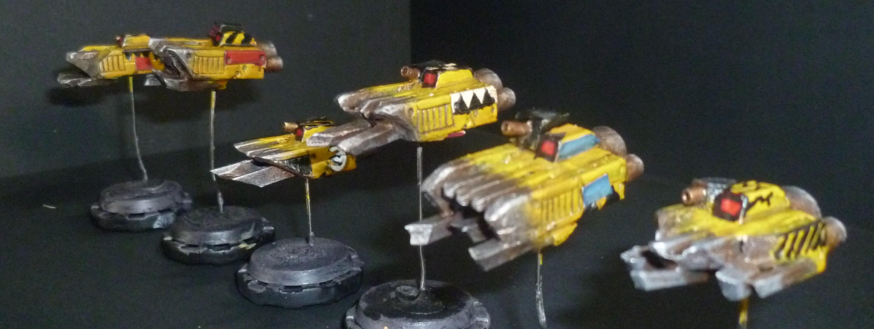 Battlefleet Gothic, Orks, Spaceships