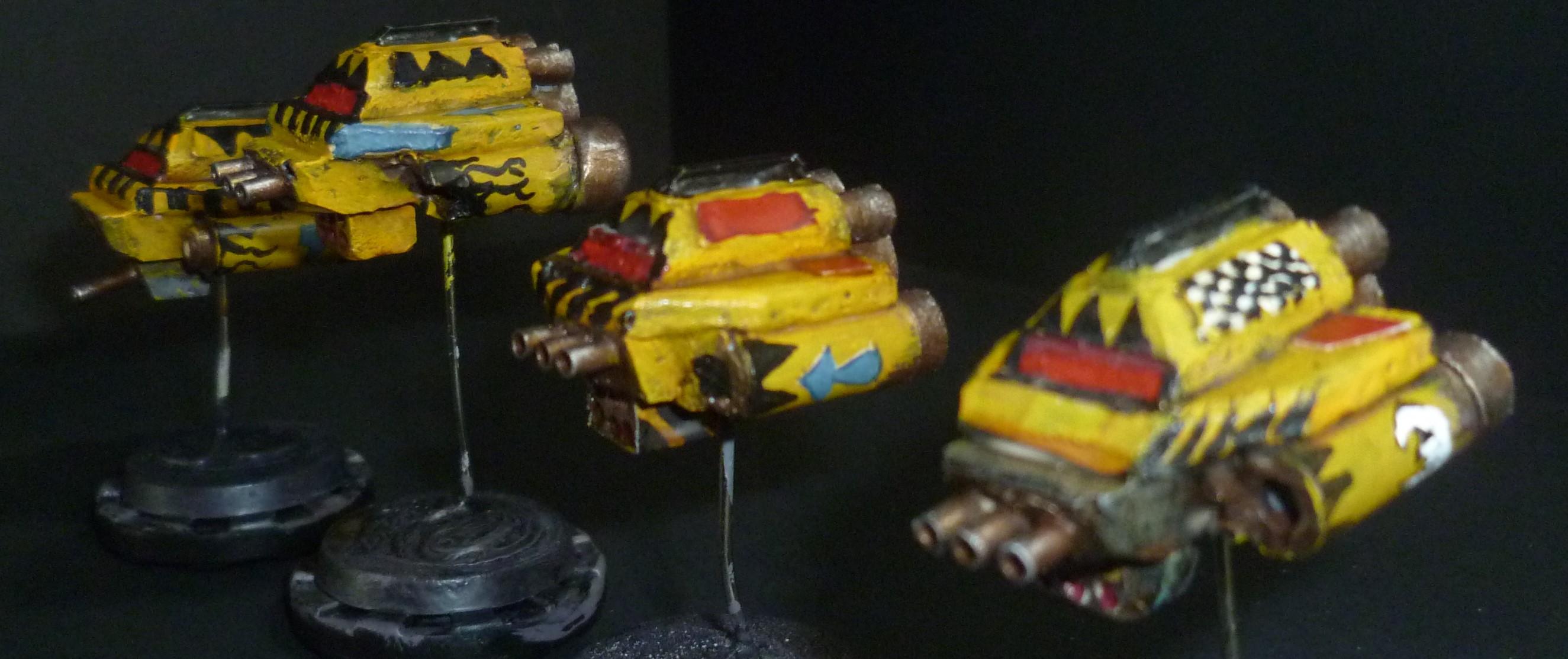 Battlefleet Gothic, Orks, Spaceships