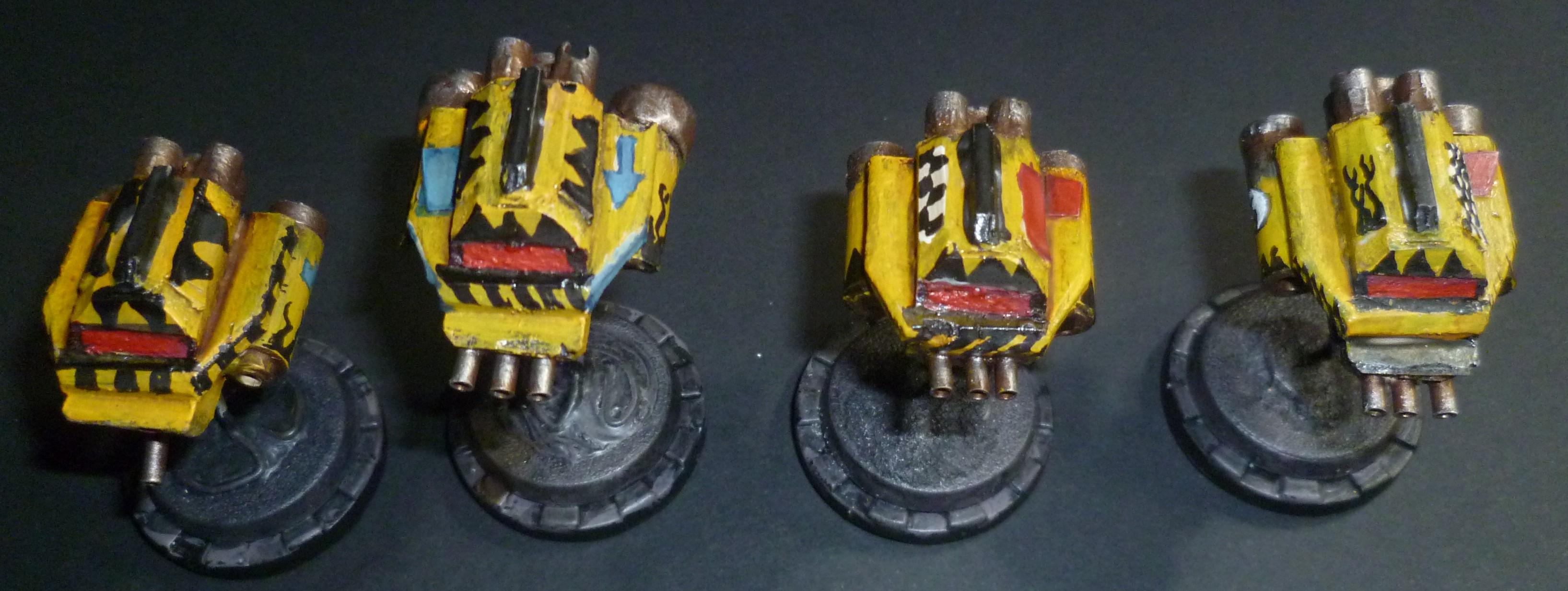 Battlefleet Gothic, Orks, Spaceships