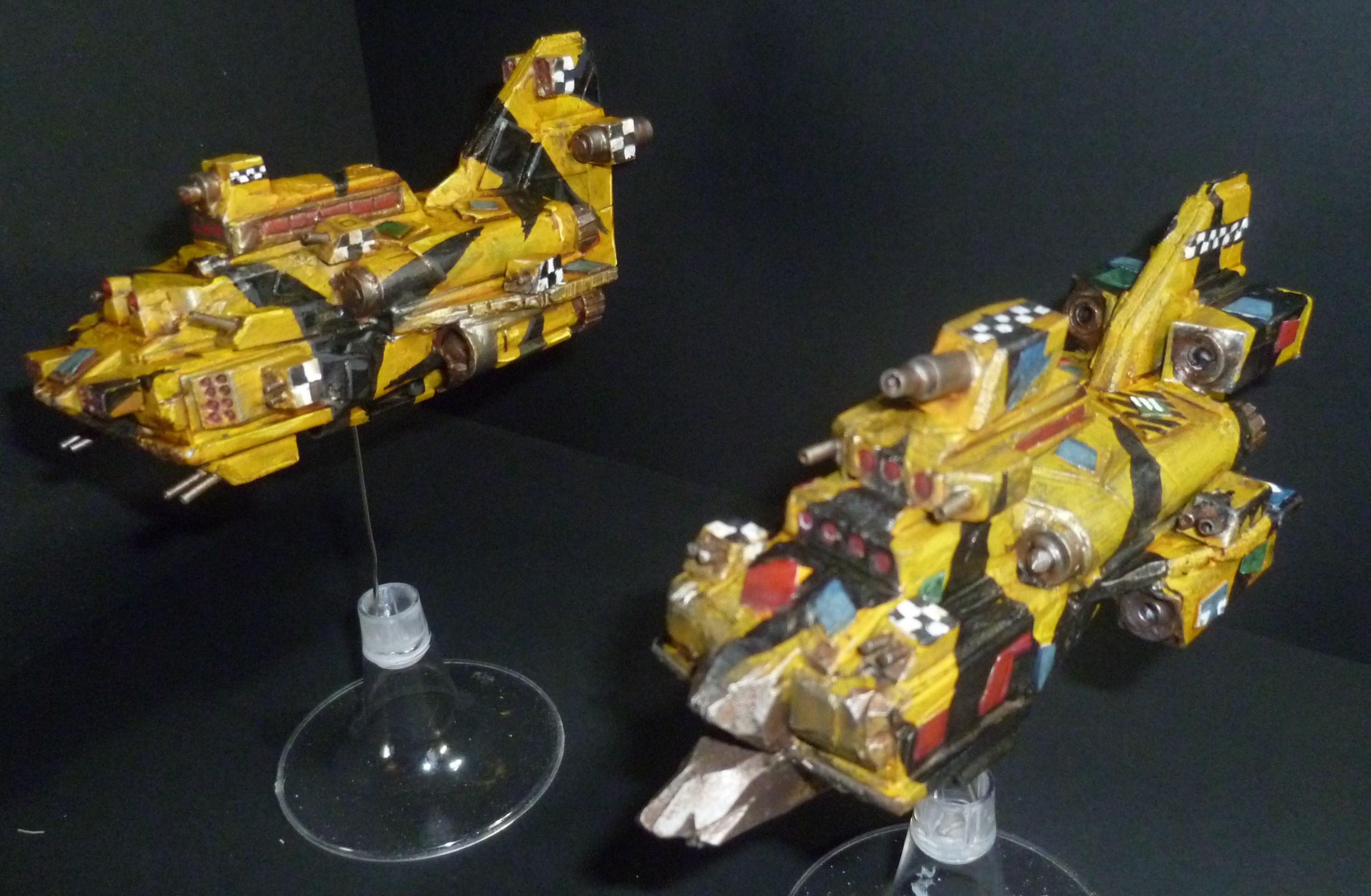 Battlefleet Gothic, Orks, Spaceships