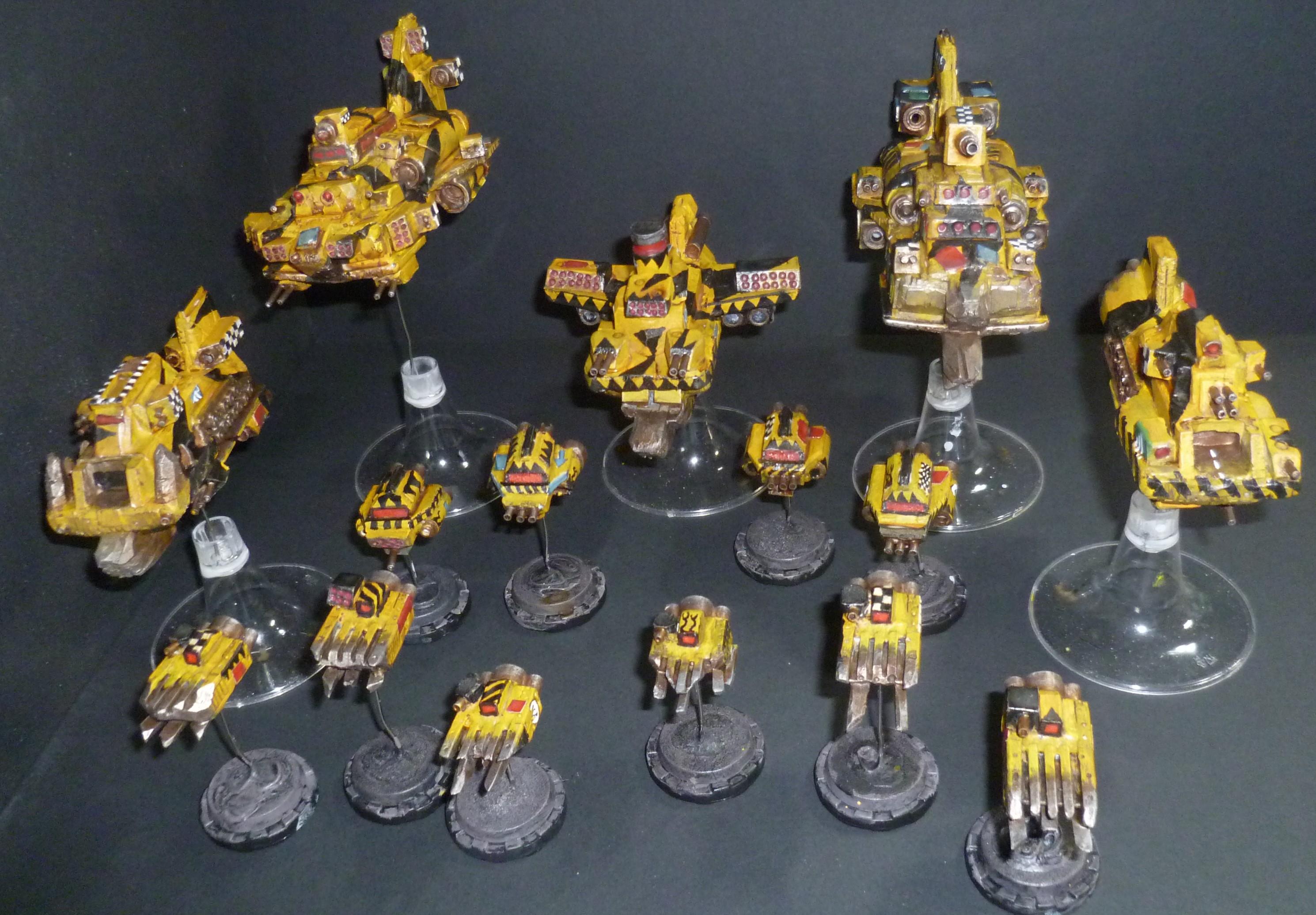 Battlefleet Gothic, Orks, Spaceships