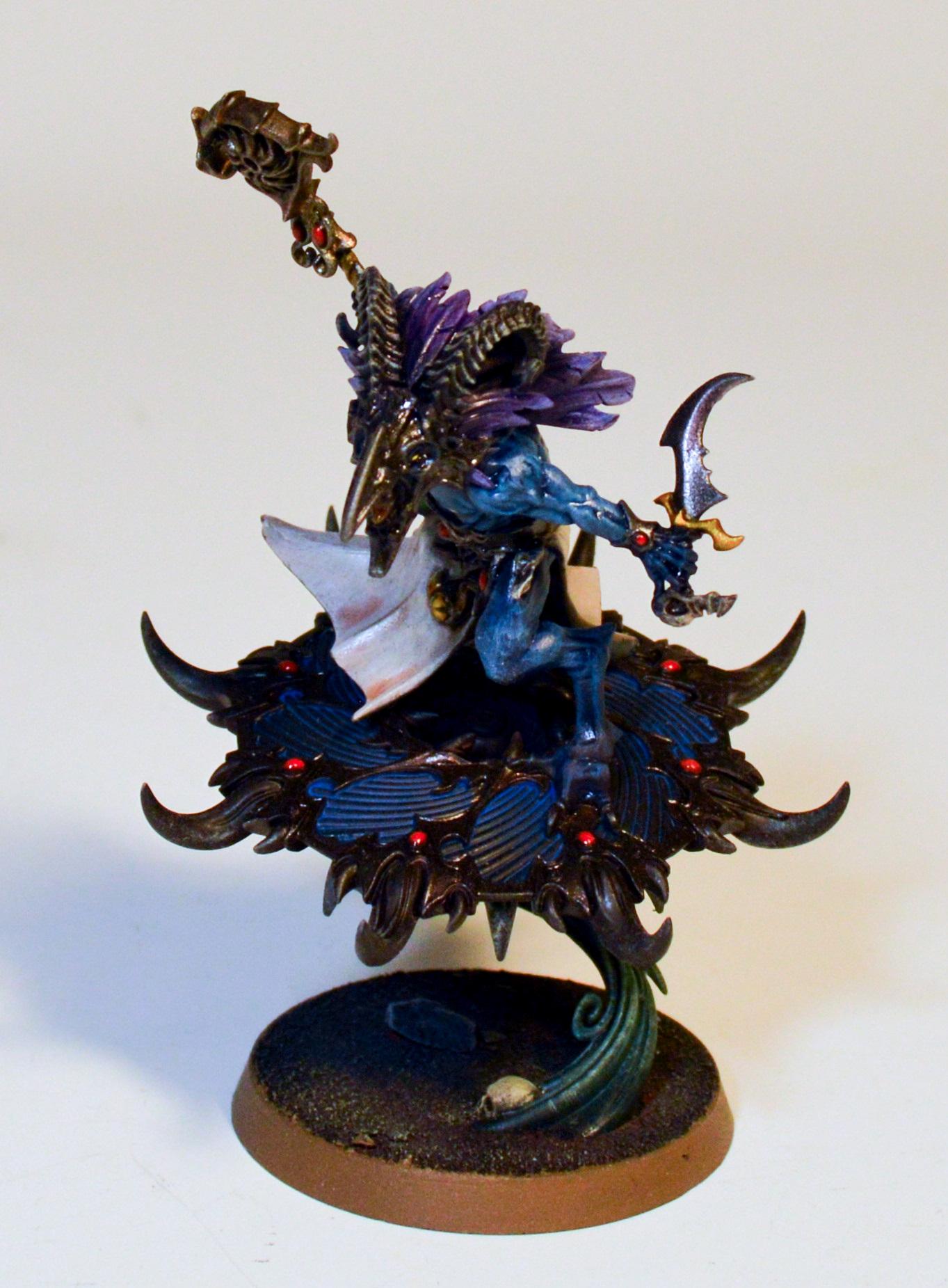 Chaos, Chaos Space Marines, Thousand Sons, Tzaangor, Tzaangor Shaman, Tzeentch