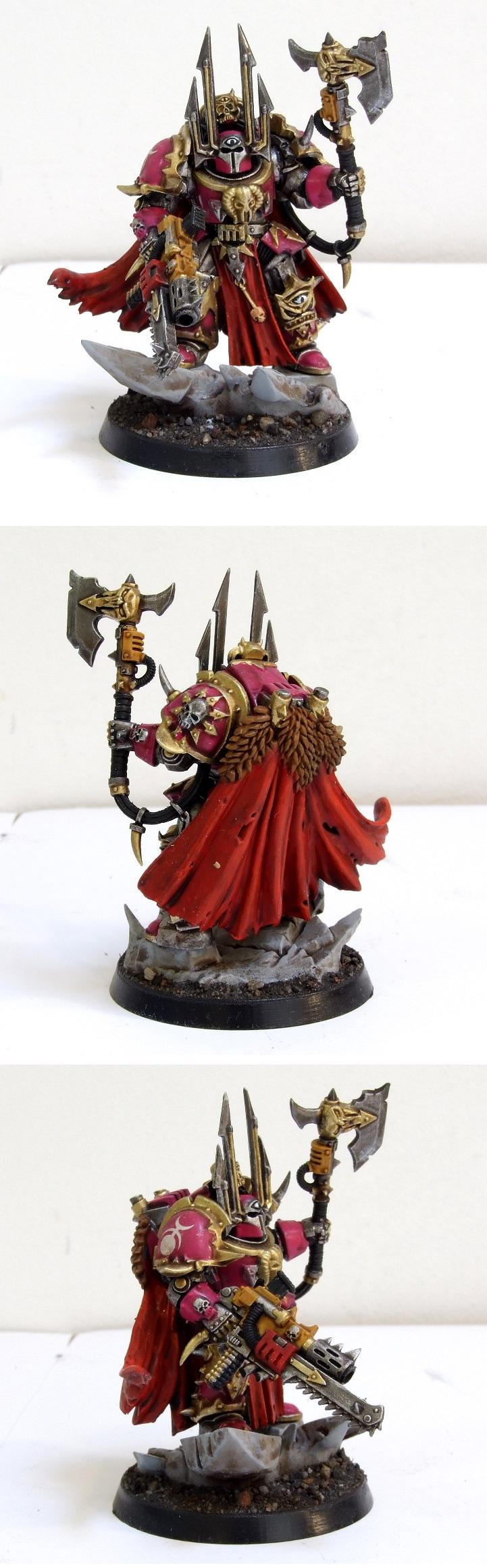 Chaos, Chaos Space Marines, Slaanesh, Sorcerer, Warhammer 40,000