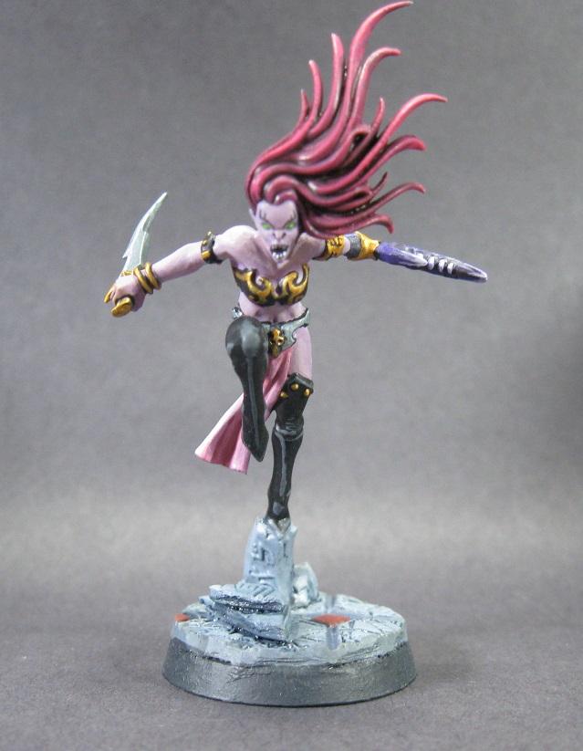 Carrero Arts, Carreroarts, Daemonettes, Demons Of Slaanesh, Miniature Painting, Painted Miniature, Painted Warhammer, Pro Painted, Pro Painted Miniature, Slaanesh, Warhammer Aos, Warhammer Fantasy, Warhammer Painted Miniature, Warhammer Painting
