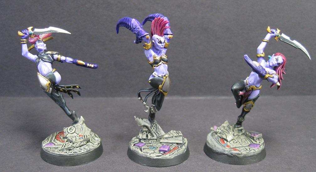 Carrero Arts, Carreroarts, Daemonettes, Demons Of Slaanesh, Miniature Painting, Painted Miniature, Painted Warhammer, Pro Painted, Pro Painted Miniature, Slaanesh, Warhammer Aos, Warhammer Fantasy, Warhammer Painted Miniature, Warhammer Painting