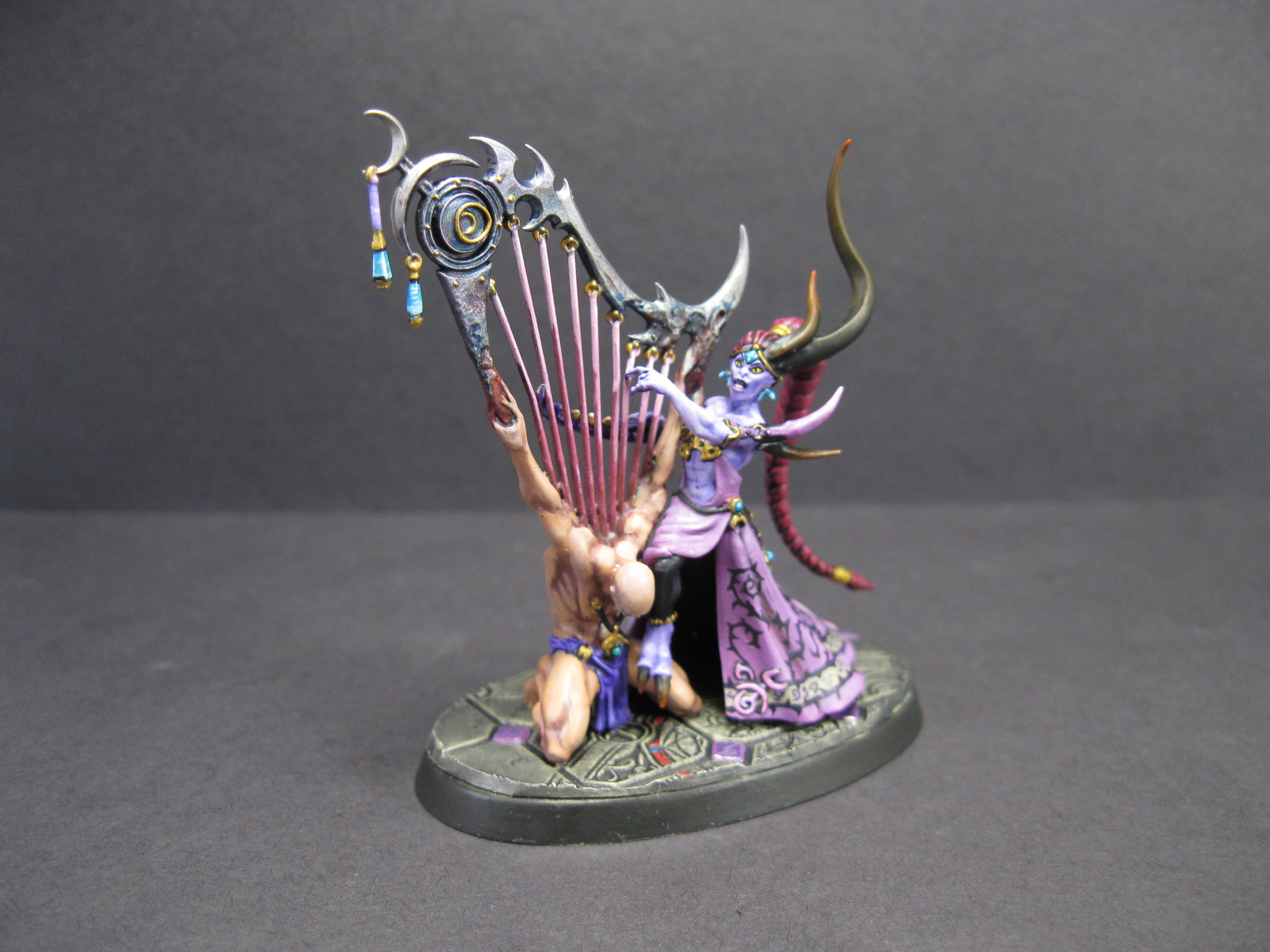 Carrero Arts, Carreroarts, Demons Of Slaanesh, Infernal Enrapturess, Miniature Painting, Painted Miniature, Painted Warhammer, Pro Painted, Pro Painted Miniature, Slaanesh, Warhammer Aos, Warhammer Fantasy, Warhammer Painted Miniature, Warhammer Painting