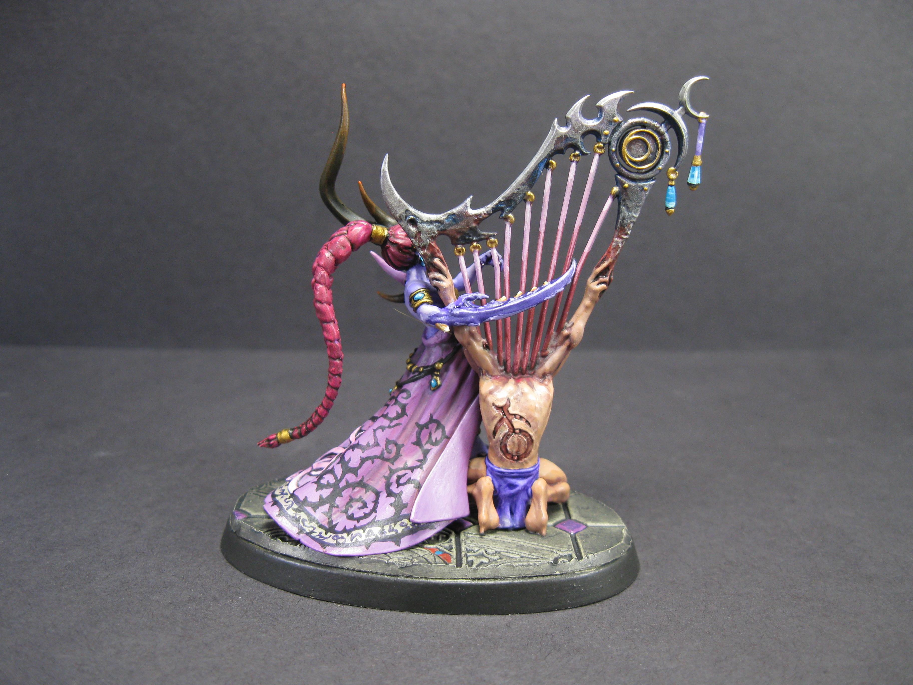 Carrero Arts, Carreroarts, Demons Of Slaanesh, Infernal Enrapturess, Miniature Painting, Painted Miniature, Painted Warhammer, Pro Painted, Pro Painted Miniature, Slaanesh, Warhammer Aos, Warhammer Fantasy, Warhammer Painted Miniature, Warhammer Painting