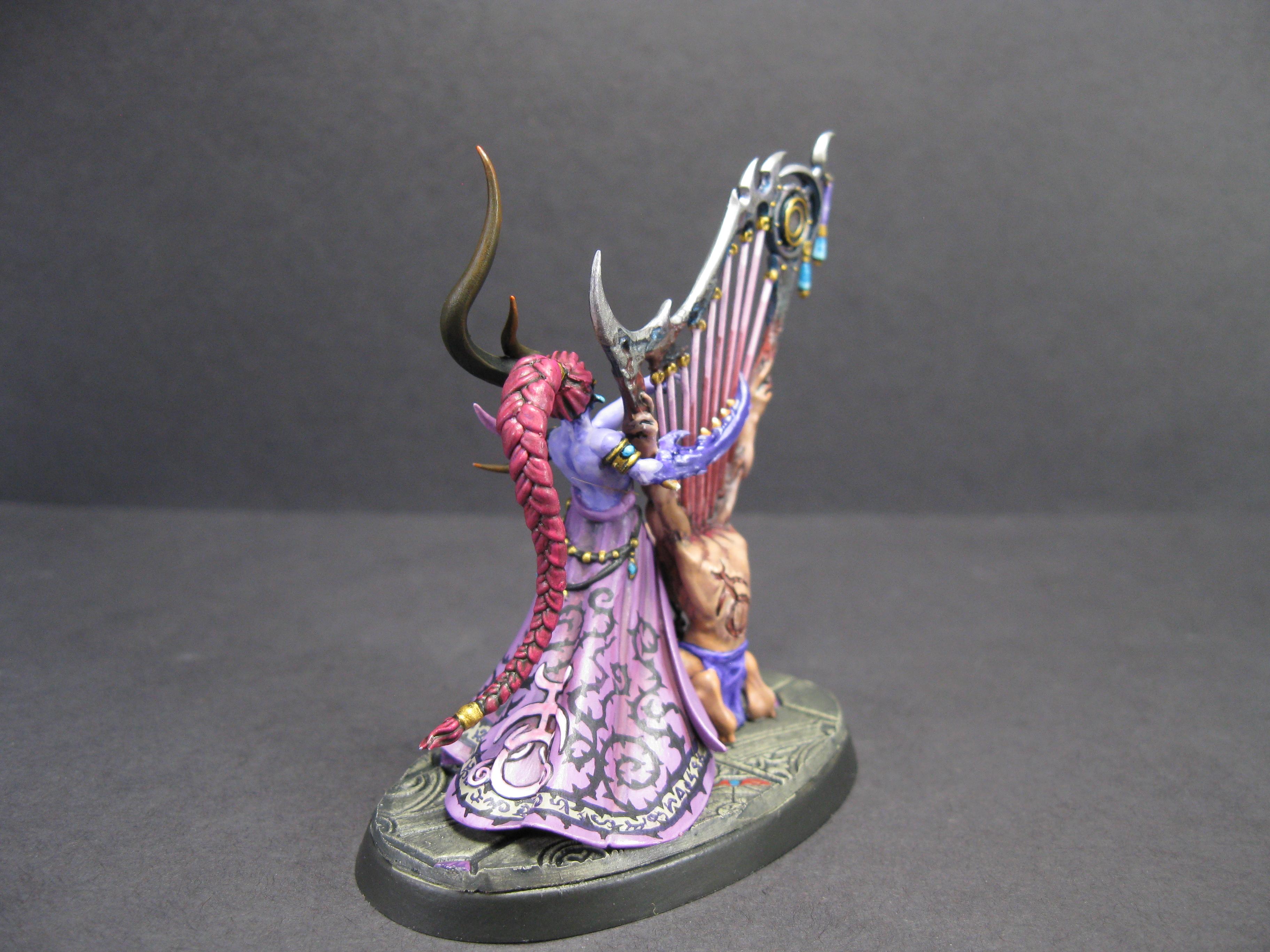 Carrero Arts, Carreroarts, Demons Of Slaanesh, Infernal Enrapturess, Miniature Painting, Painted Miniature, Painted Warhammer, Pro Painted, Pro Painted Miniature, Slaanesh, Warhammer Aos, Warhammer Fantasy, Warhammer Painted Miniature, Warhammer Painting