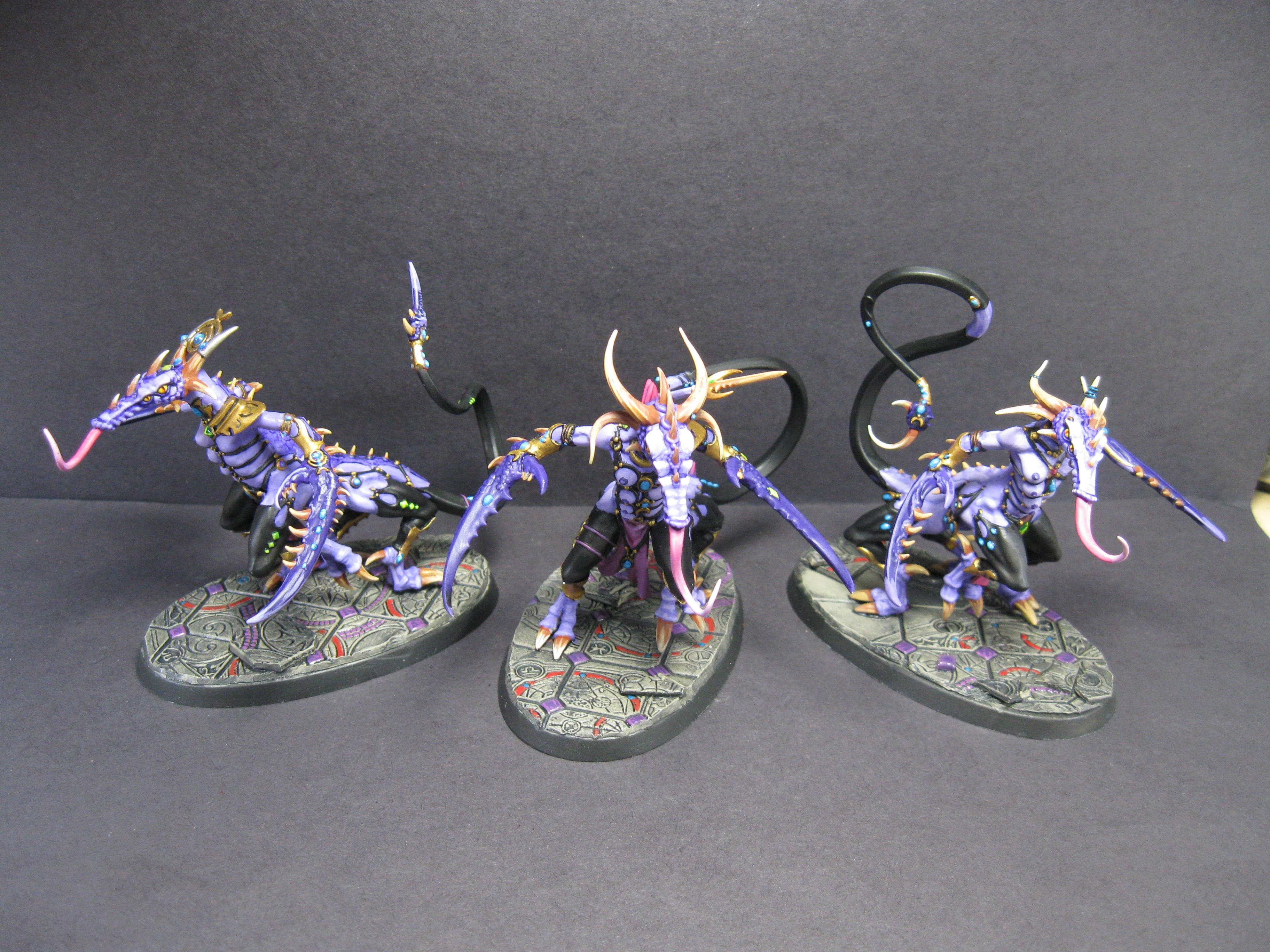 Carrero Arts, Carreroarts, Demons Of Slaanesh, Fiends Of Slaanesh, Miniature Painting, Painted Miniature, Painted Warhammer, Pro Painted, Pro Painted Miniature, Slaanesh, Warhammer Aos, Warhammer Fantasy, Warhammer Painted Miniature, Warhammer Painting