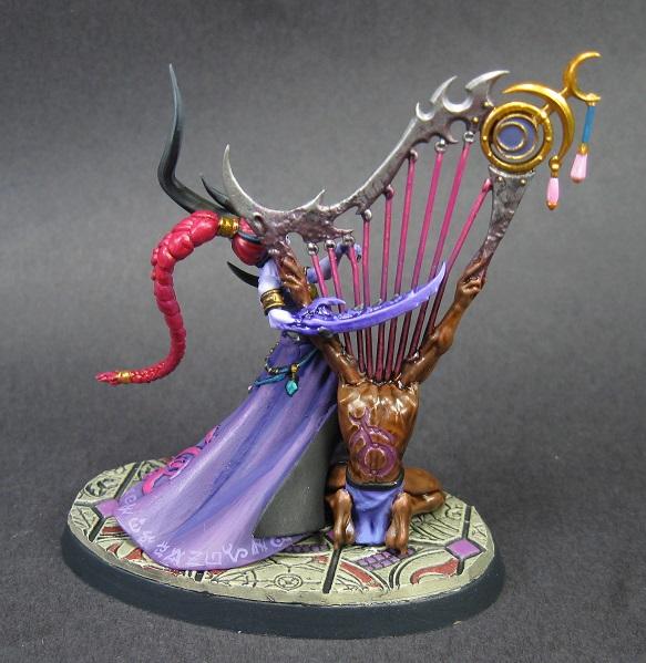 Carrero Arts, Carreroarts, Demons Of Slaanesh, Infernal Enrapturess, Miniature Painting, Painted Miniature, Painted Warhammer, Pro Painted, Pro Painted Miniature, Slaanesh, Warhammer Aos, Warhammer Fantasy, Warhammer Painted Miniature, Warhammer Painting