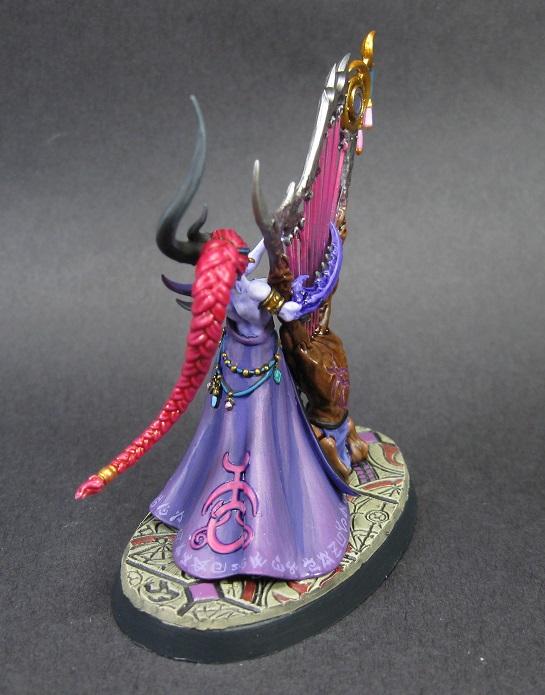 Carrero Arts, Carreroarts, Demons Of Slaanesh, Infernal Enrapturess, Miniature Painting, Painted Miniature, Painted Warhammer, Pro Painted, Pro Painted Miniature, Slaanesh, Warhammer Aos, Warhammer Fantasy, Warhammer Painted Miniature, Warhammer Painting