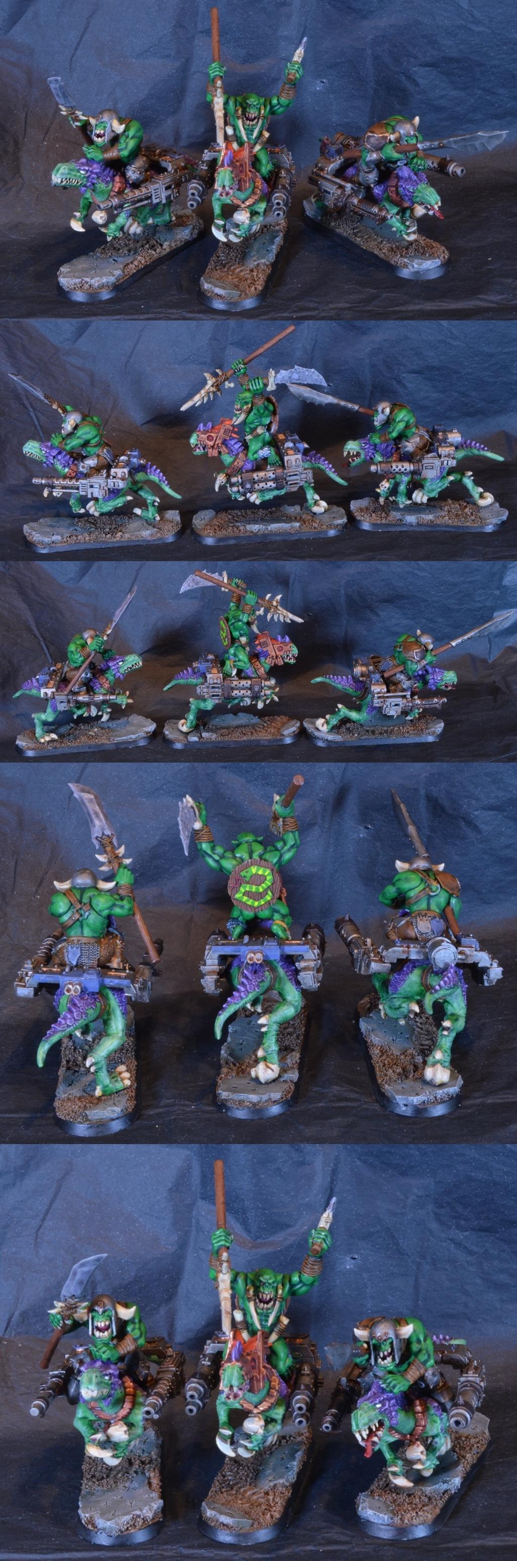 Cold One, Ork Cold One Riders, Orks, Savagae Ork, Snakebite