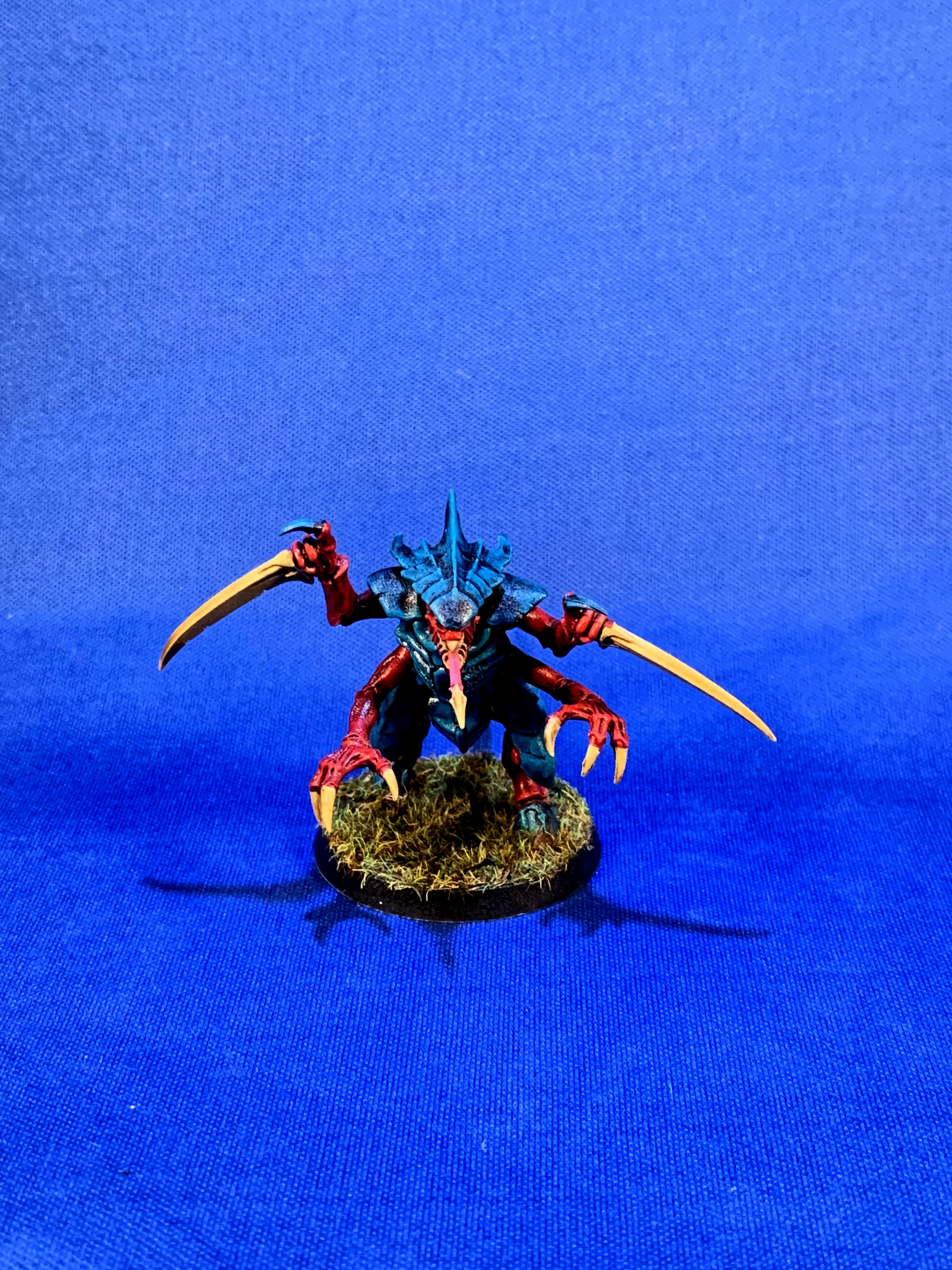 Contrast, Tyranids, Contrast painted Tyranid warrior
