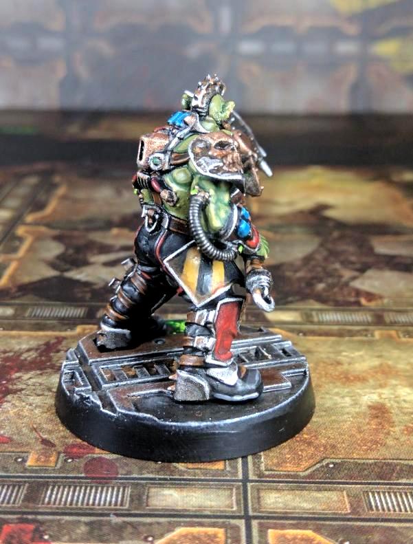 House Goliath, Ironlords, Necromunda, Renderizer, Splitter Korg, Underhive