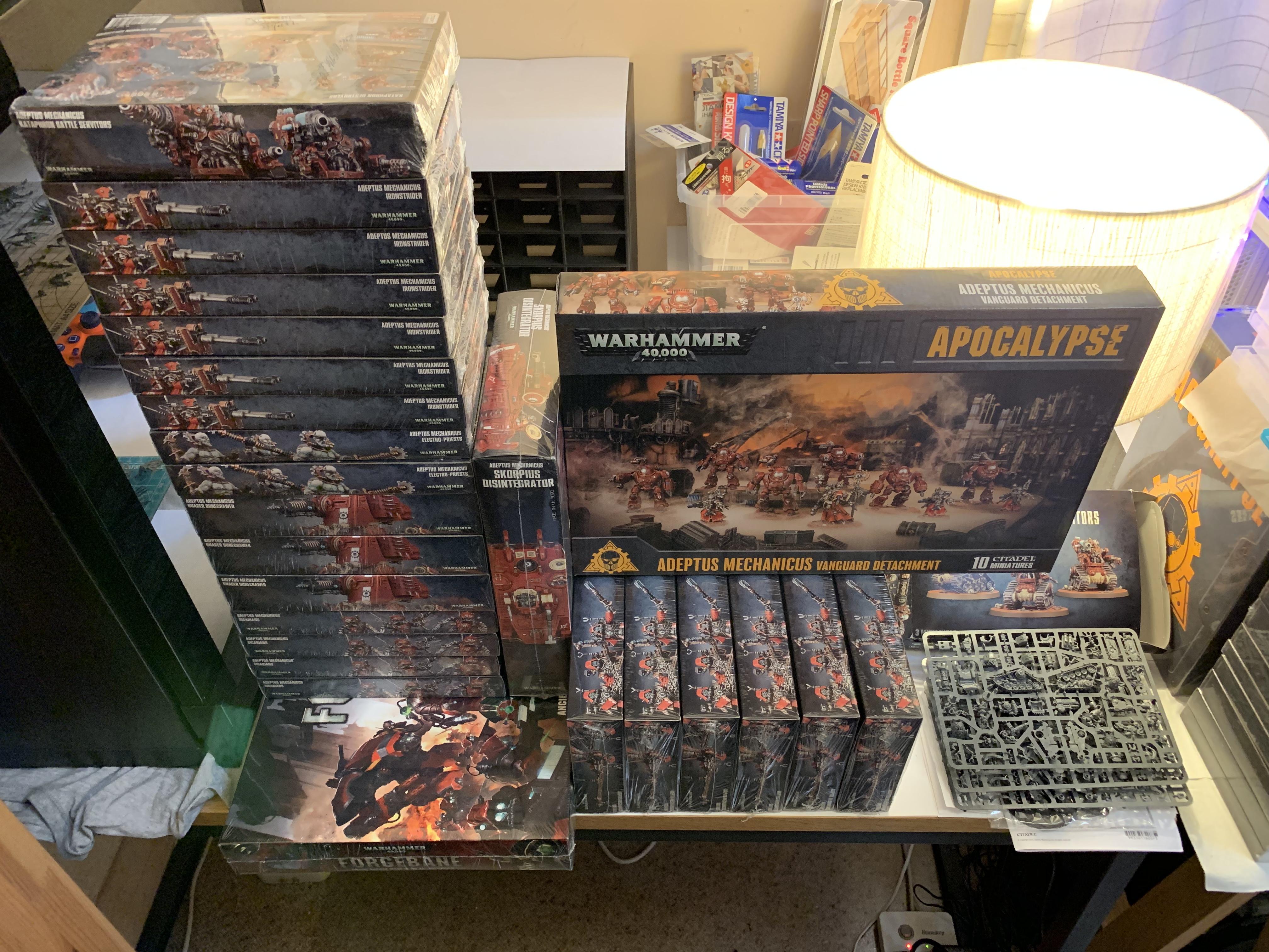Adeptus Mechanicus, Admech, Project Blog, Warhammer 40,000, Work In Progress