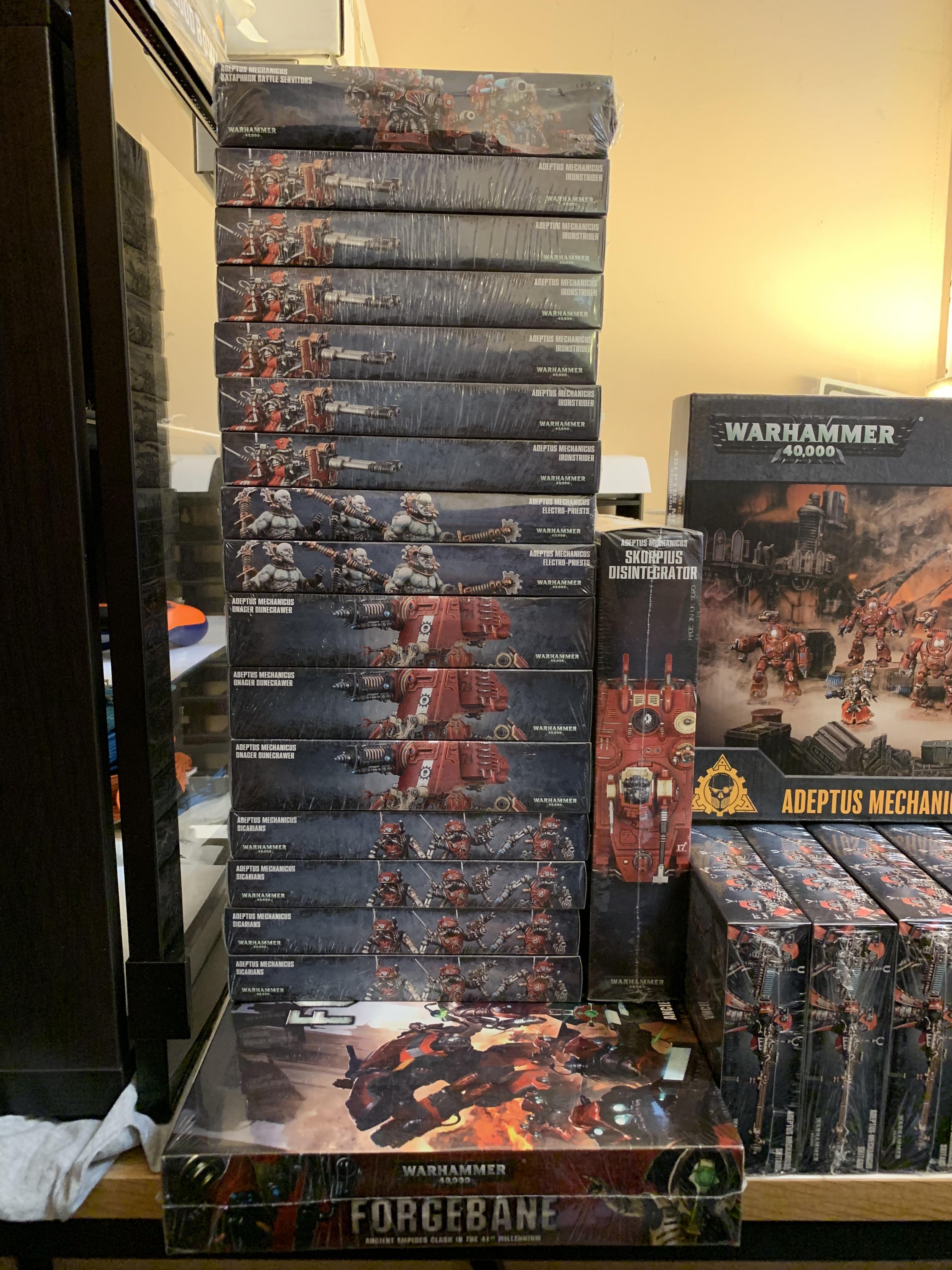 Adeptus Mechanicus, Admech, Project Blog, Warhammer 40,000, Work In Progress