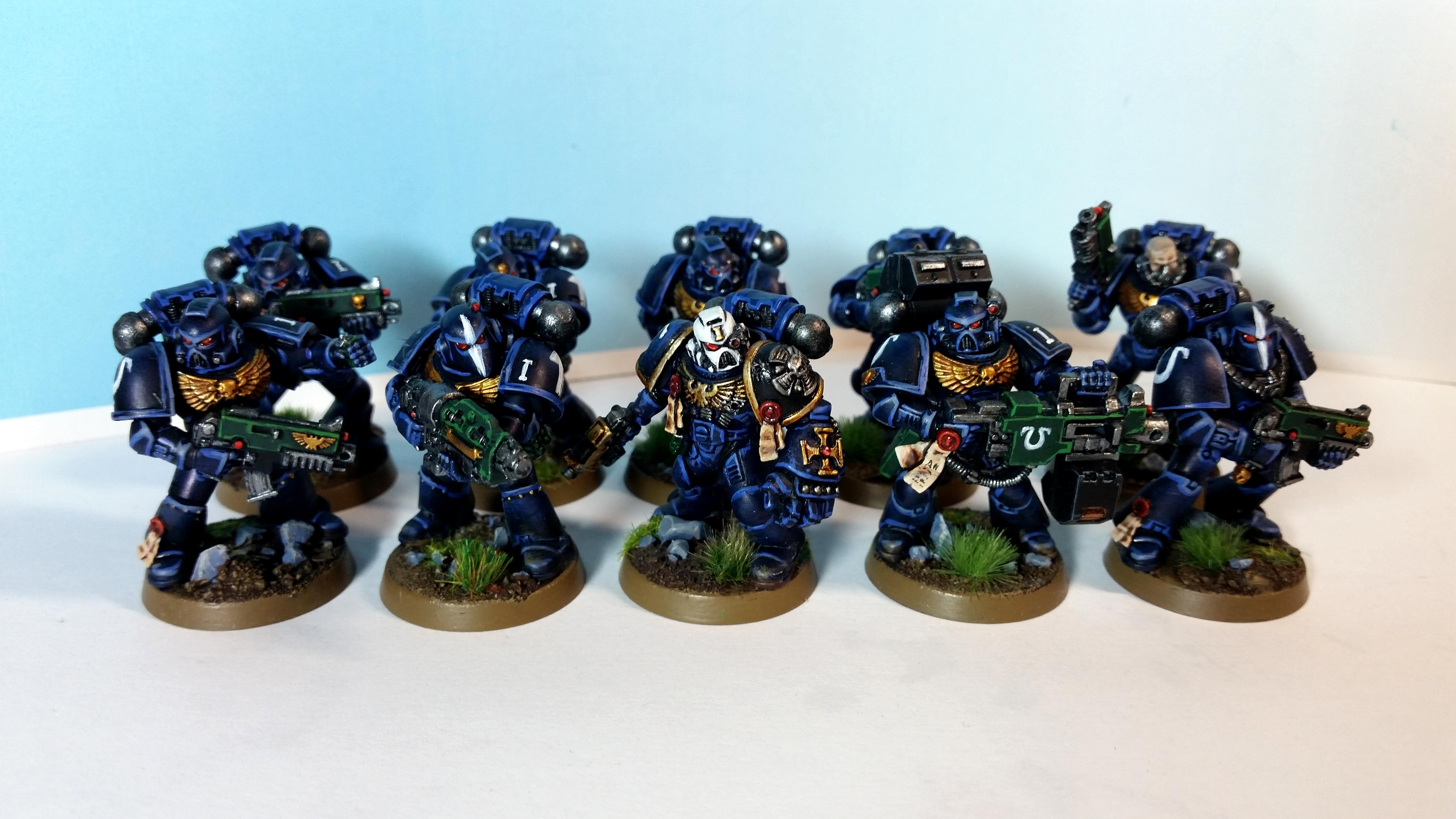 Space Marines, Tactical Squad, Ultramarines
