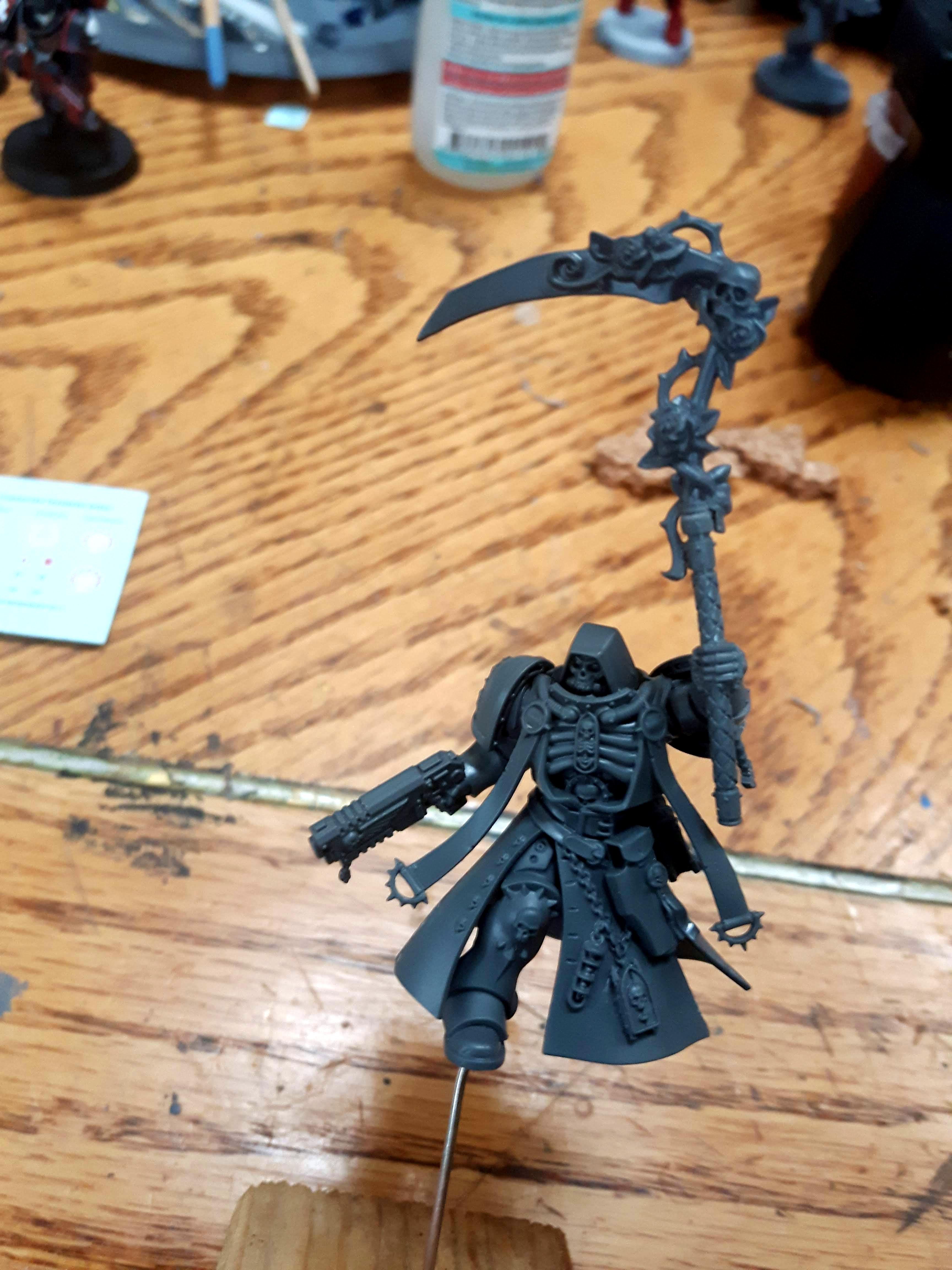 Chaplain, Conversion, Kitbash, Primaris, Space Marines