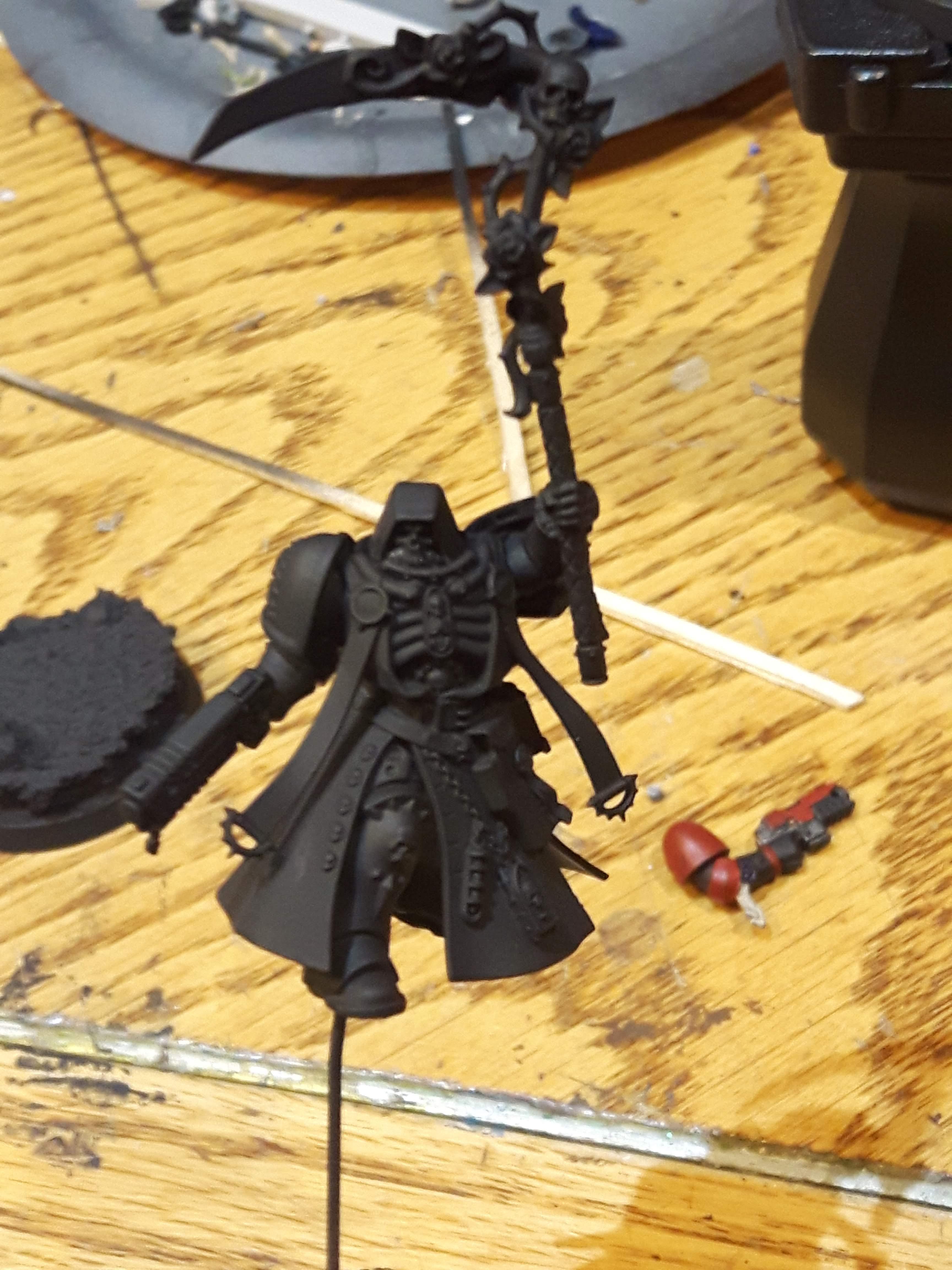 Chaplain, Conversion, Kitbash, Primaris, Space Marines