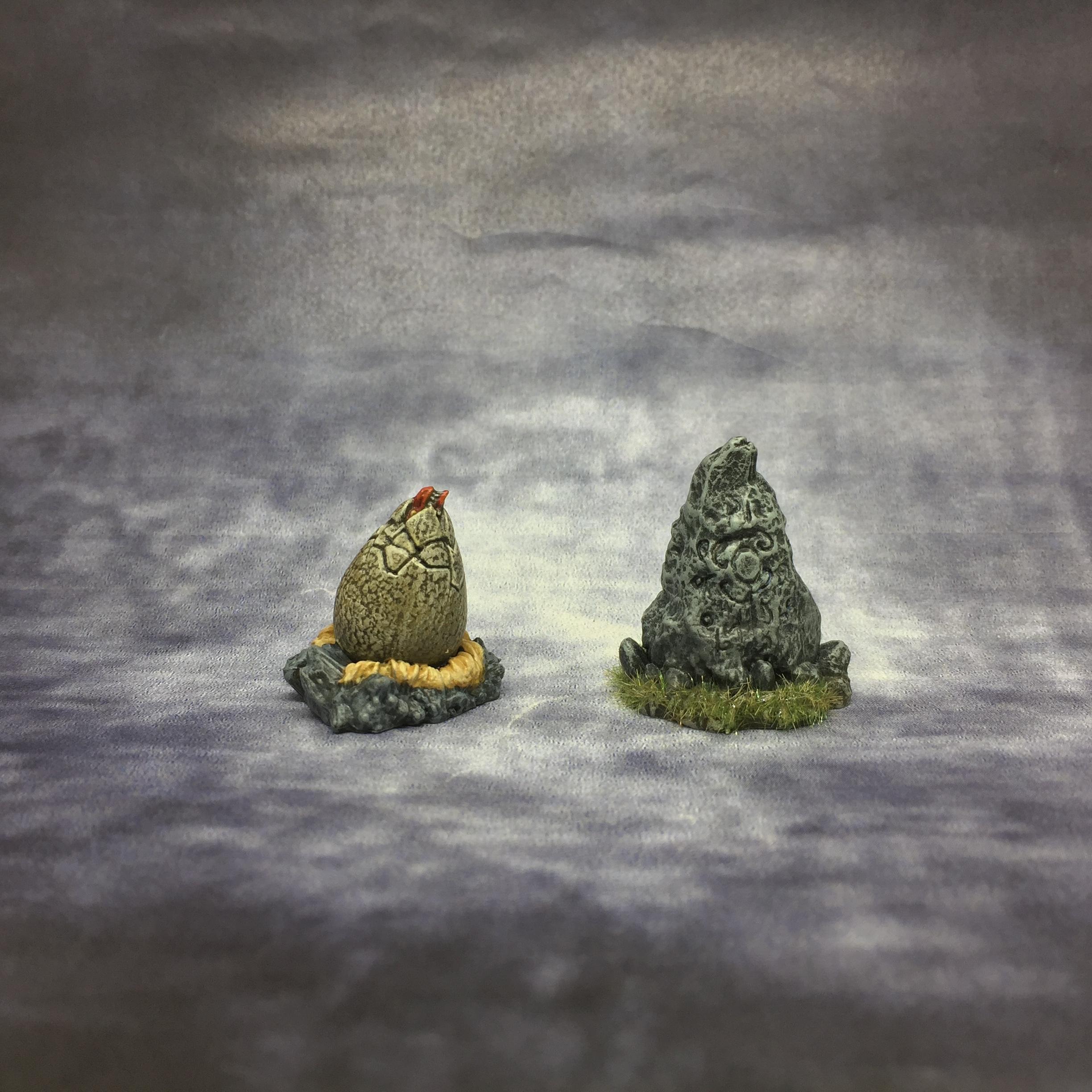 August 2019, Dragon, Egg, Mantic, Objective Marker, Petryglyph, Scatter, Stone, Terrain, Vanguard